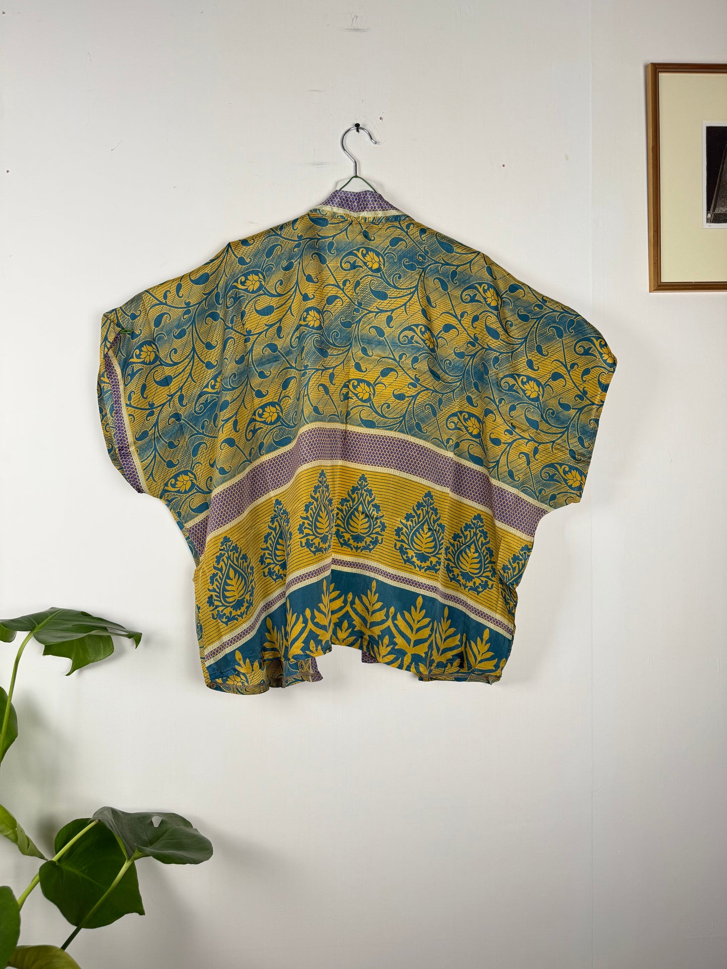 Vintage Saree Silk Shrug Blouse