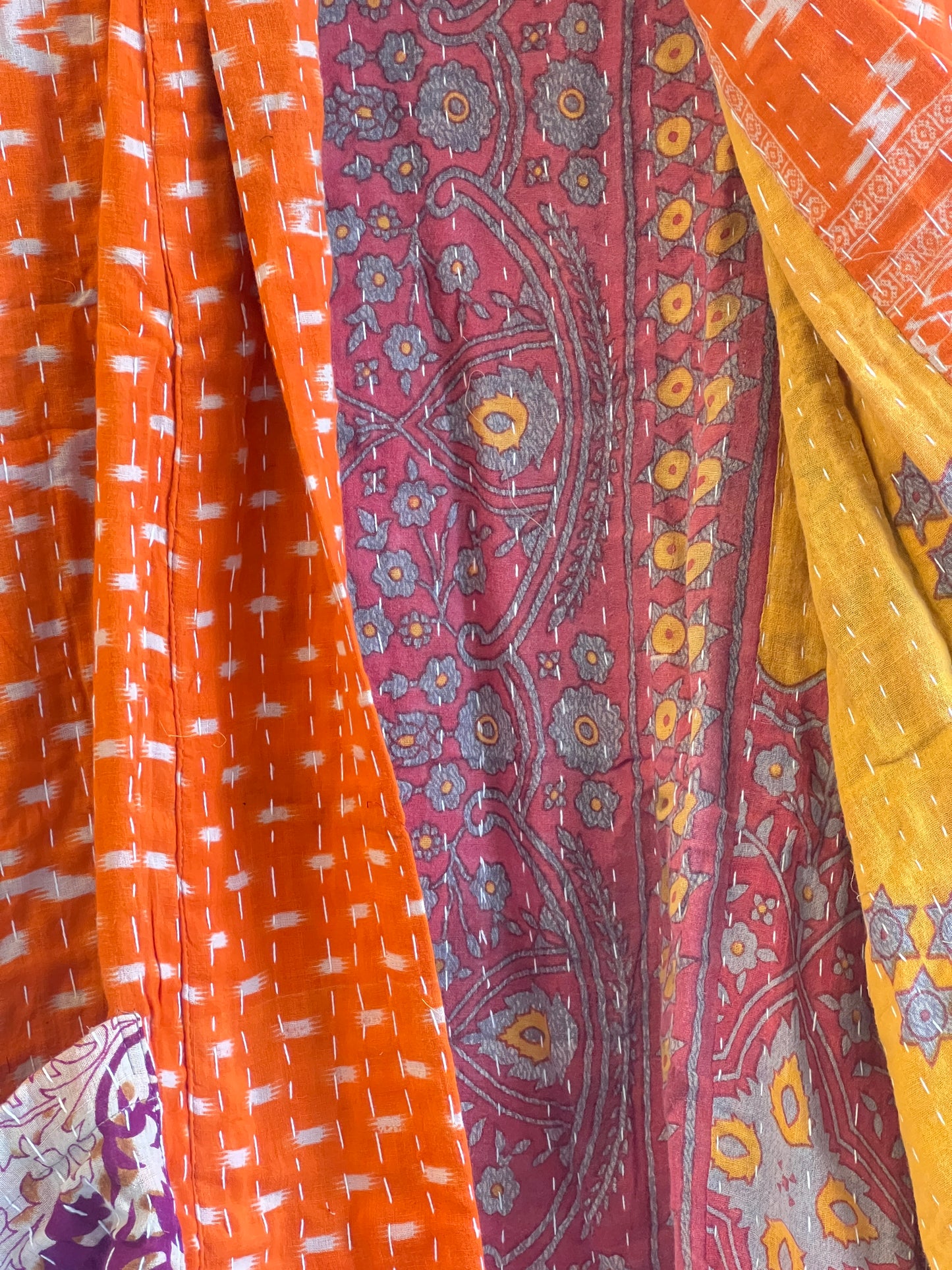 Vintage Cotton Kantha Jacket - No 14