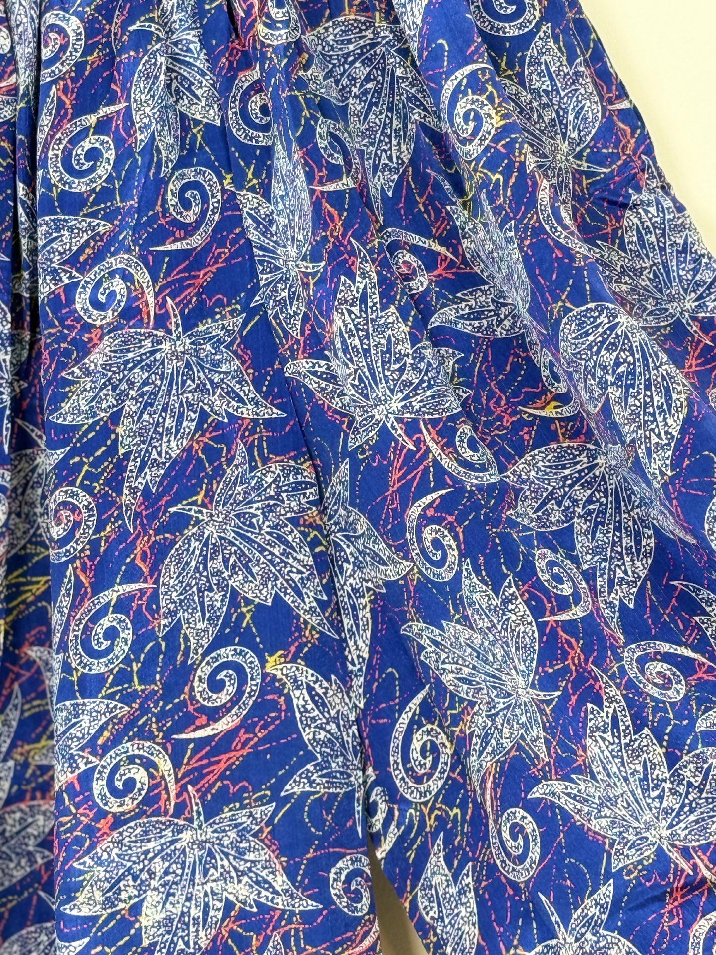 Vintage Saree Silk Trousers & Shirt Co-ordinated Set