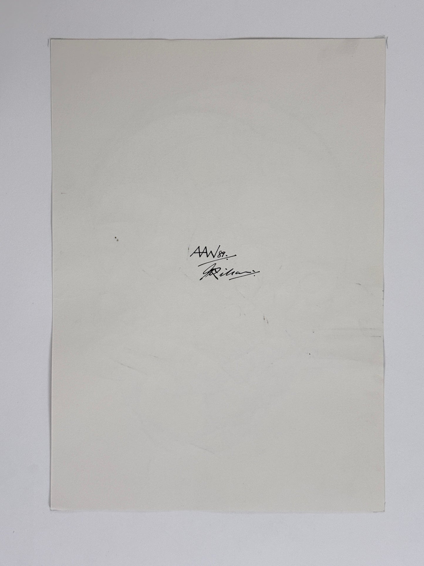 Monochromatic Original Artwork No.270 - ARTHUR ALLAN WILSON, Scottish | 1944-2024