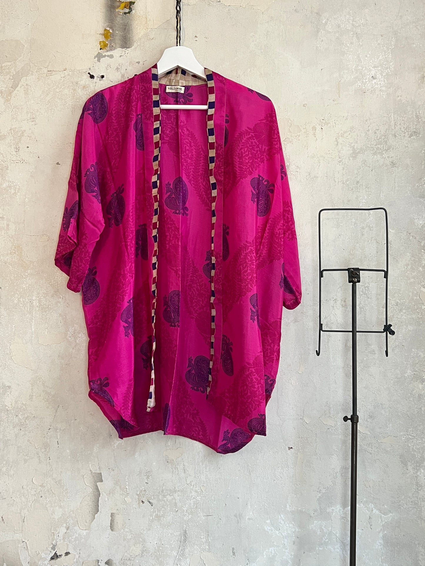 Vintage Saree Silk Trousers & Shirt Co-ordinated Set