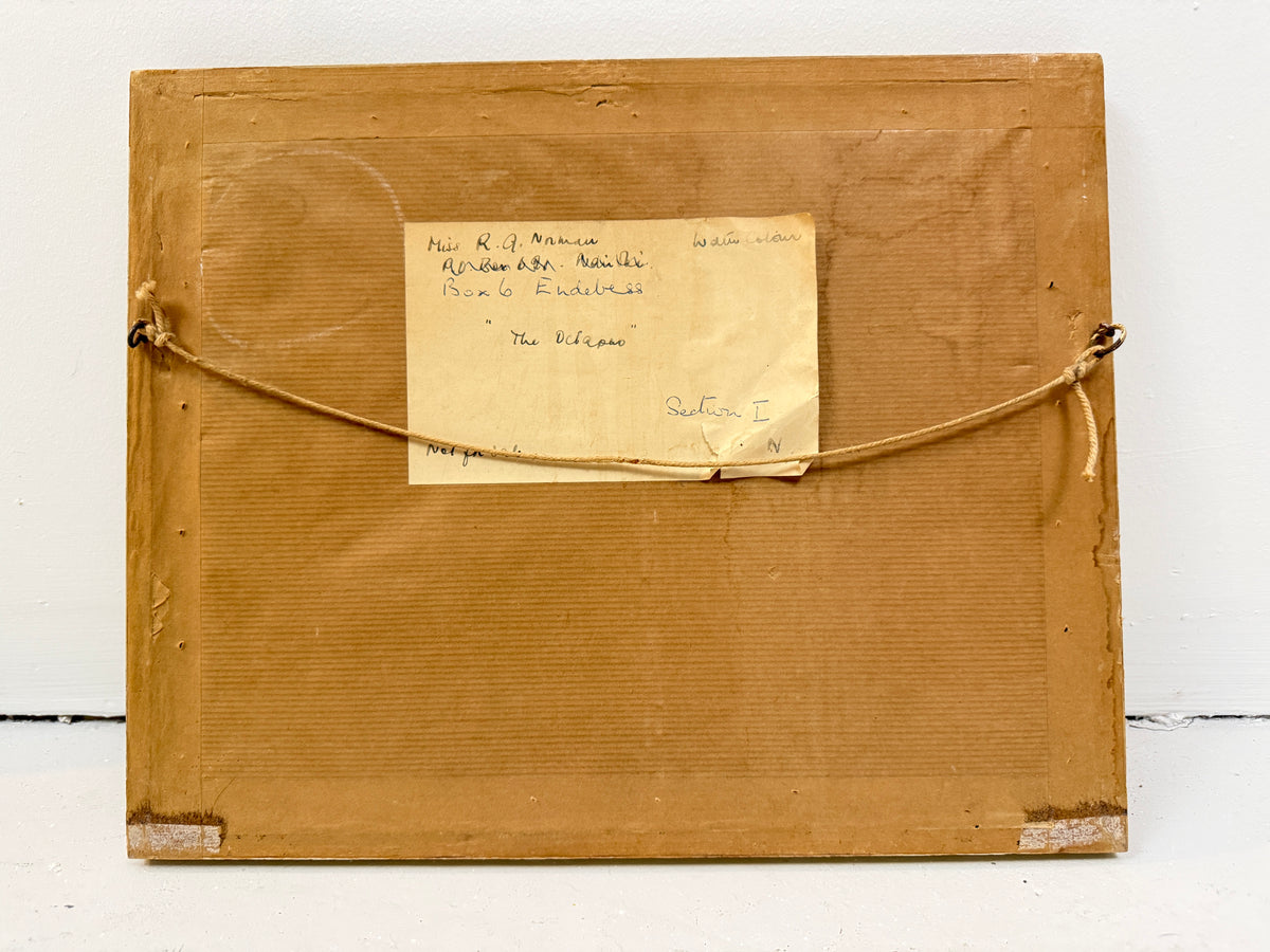 The Octopus | Original Marine Watercolour | c.1930-1950