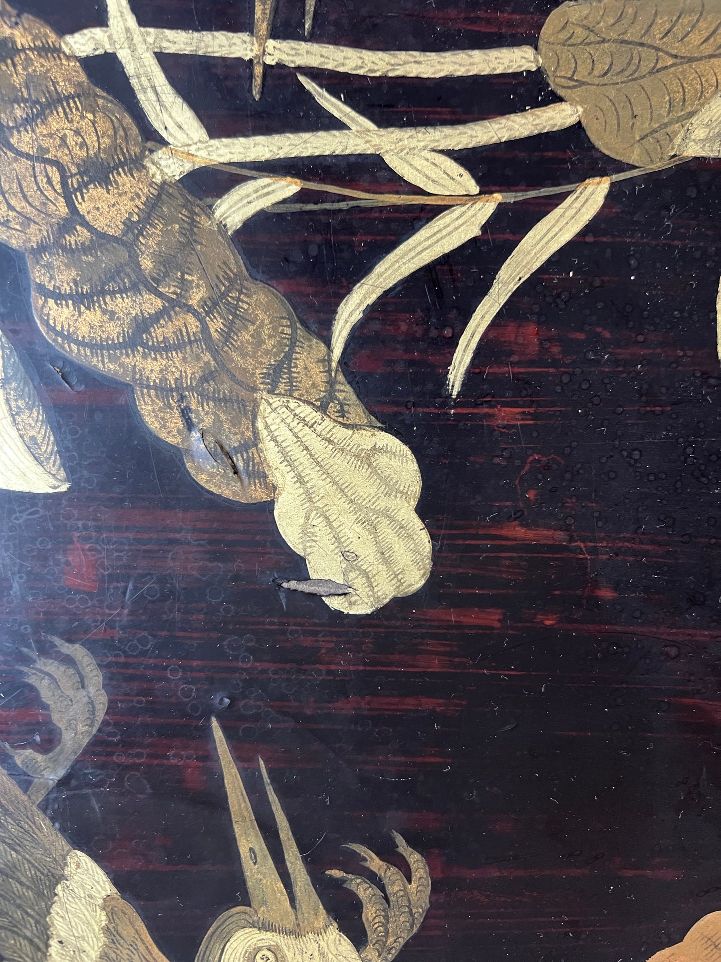 A Chinese Export Lacquered Coffee Table