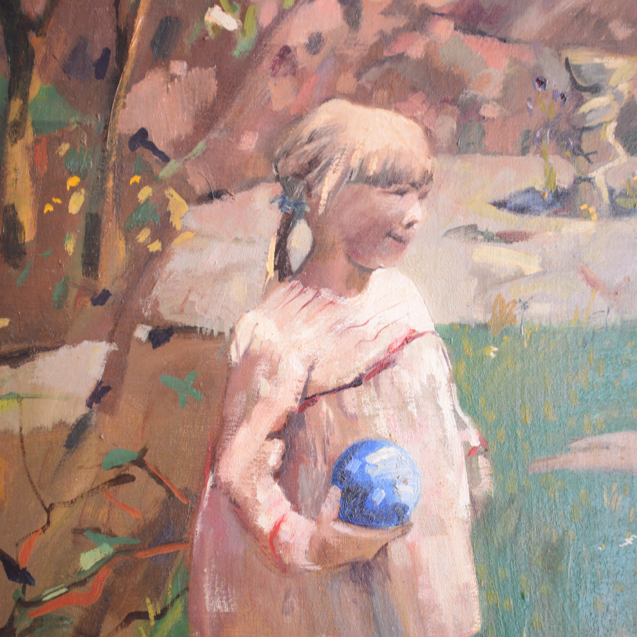 Two Girls In A Garden / C.W. Malcolm, (1979)