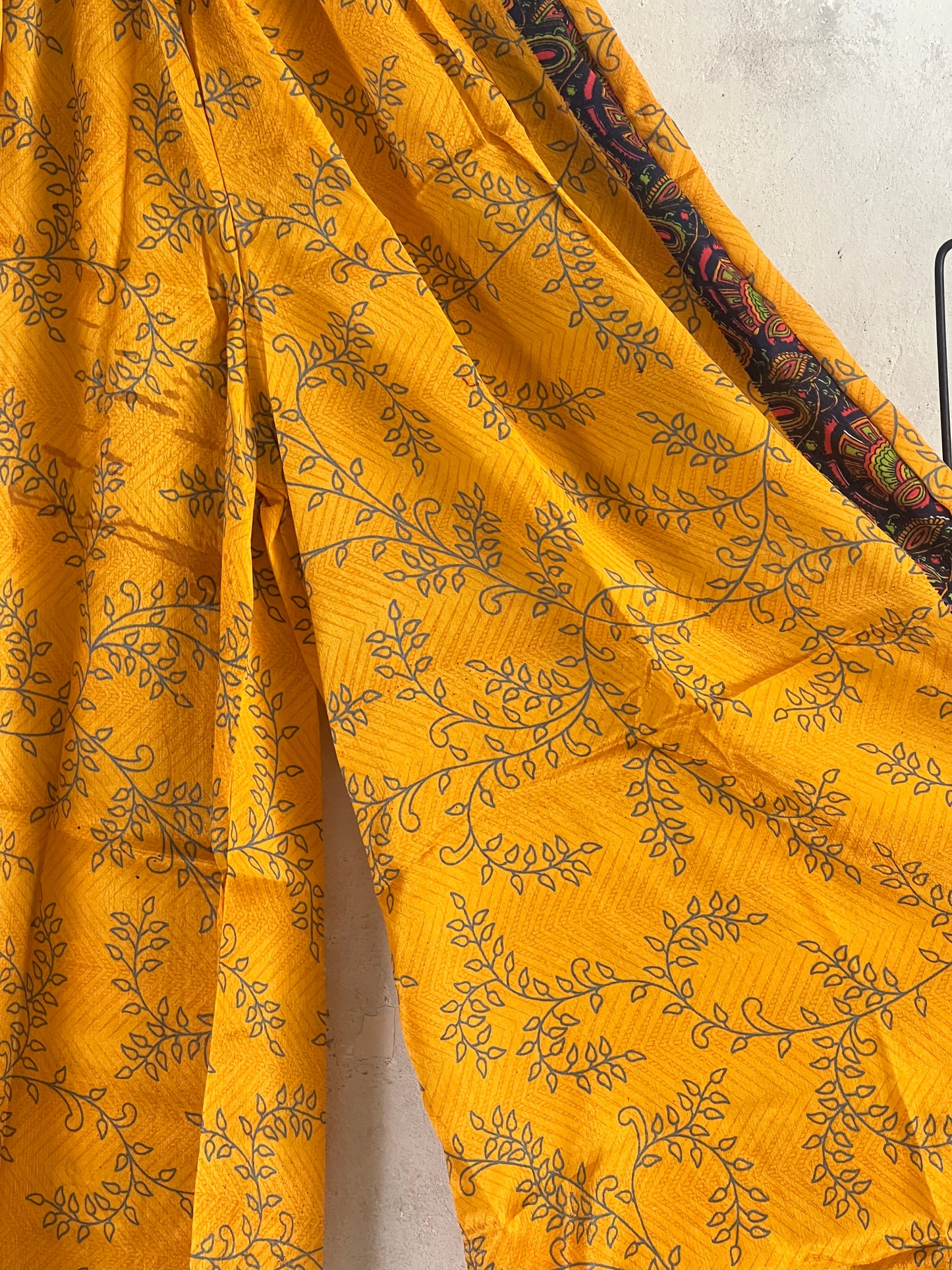 Vintage Saree Silk Trousers & Shirt Co-ordinated Set