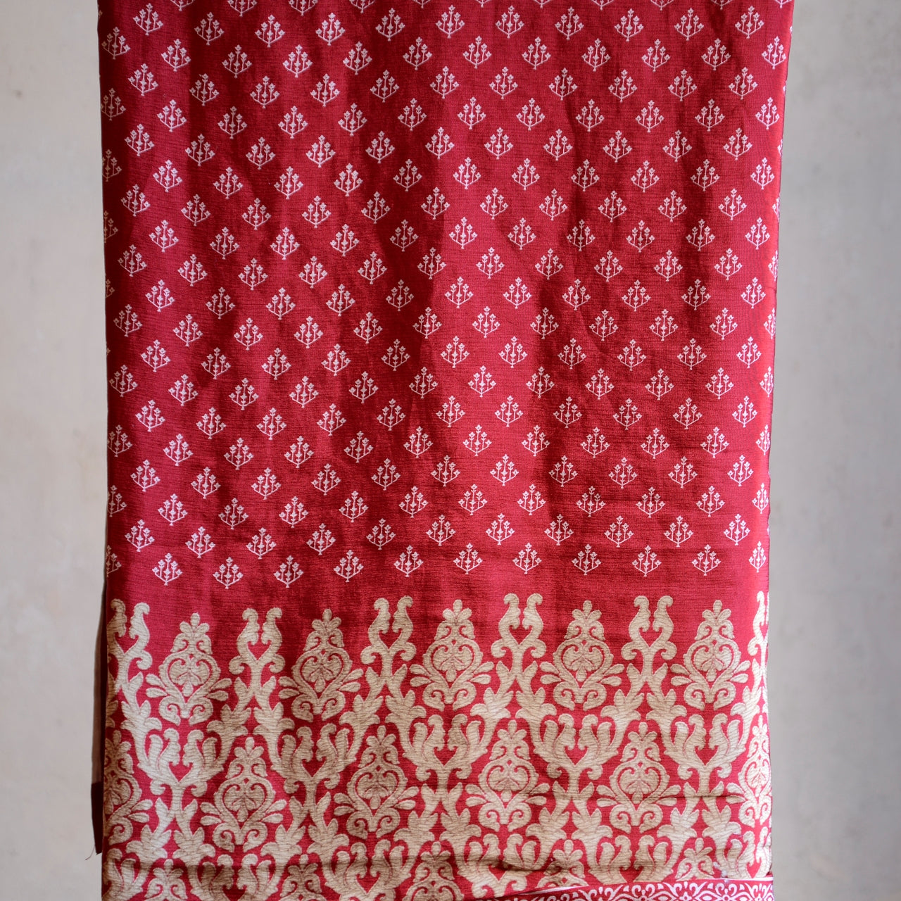 Vintage Pure Silk Saree Fabric