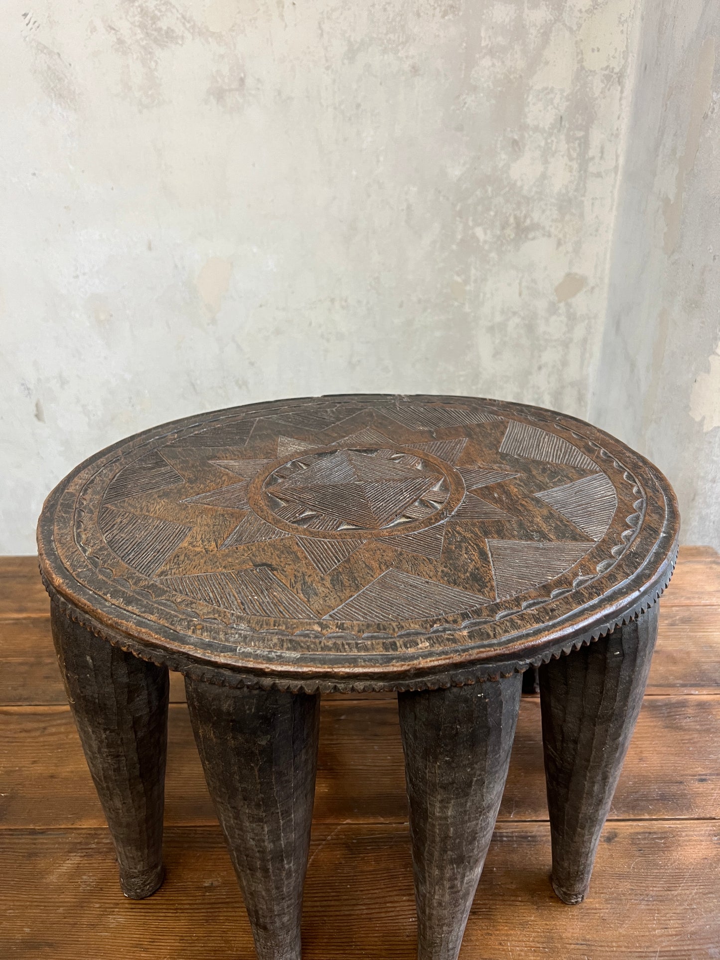 A Nigerian Nupe or Elephant Stool /Table, c1900