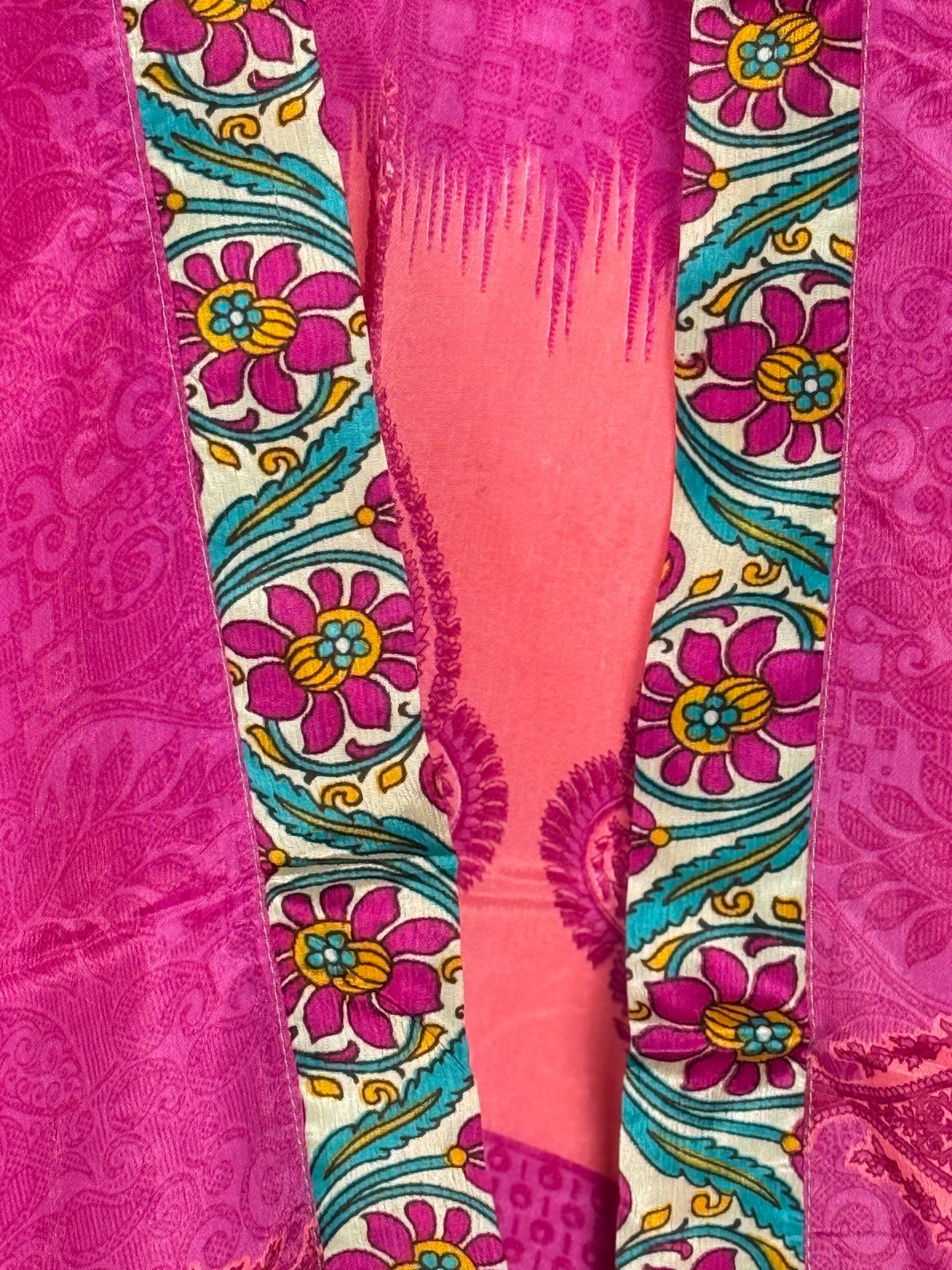 Vintage Saree Silk Shrug Blouse