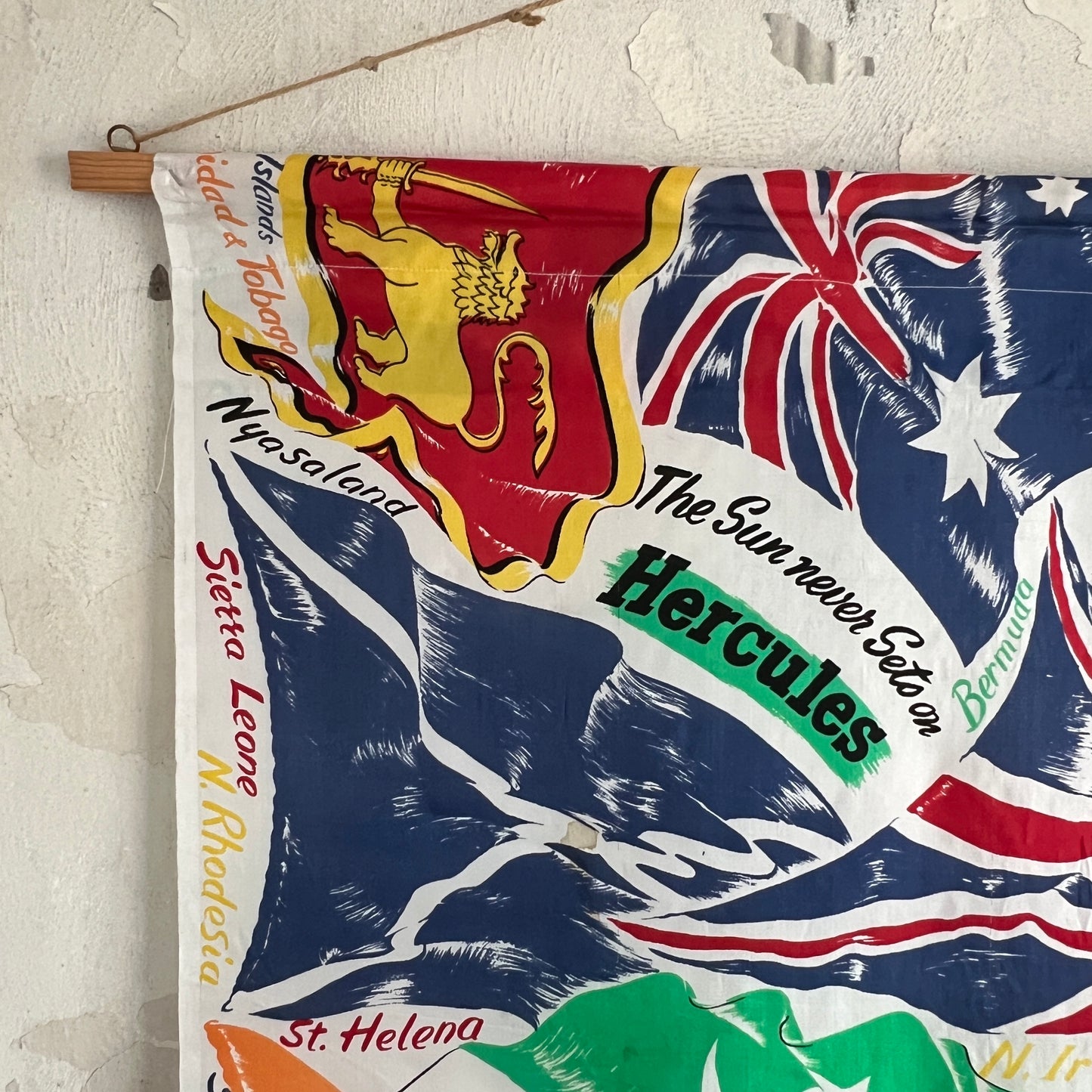 Hercules Cycling British Empire Banner - 1960’s