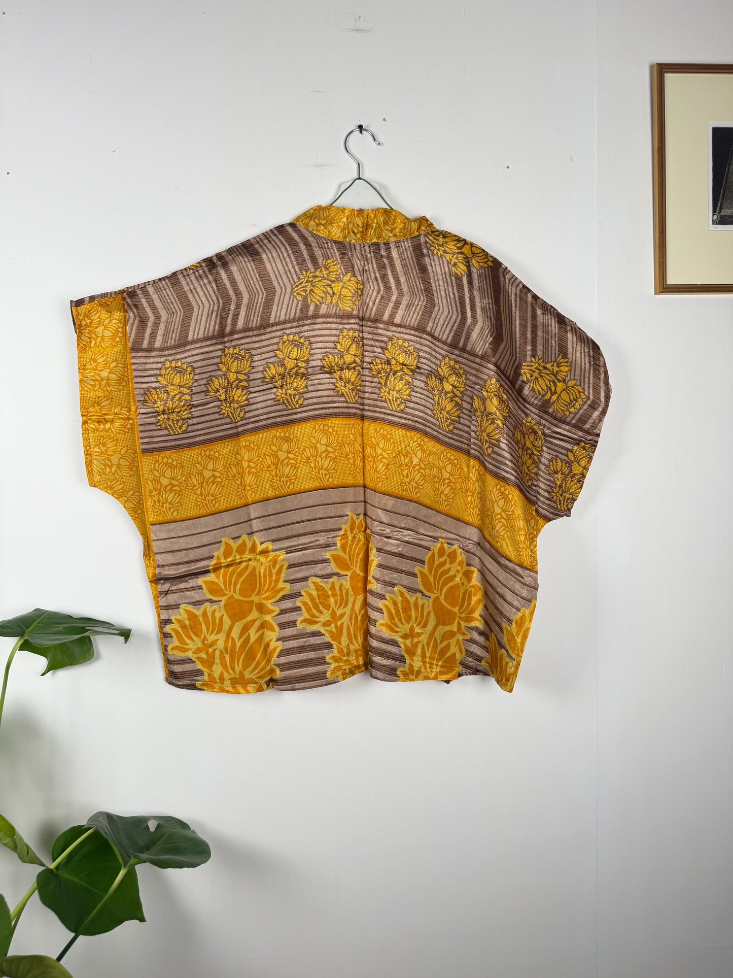 Vintage Saree Silk Shrug Blouse