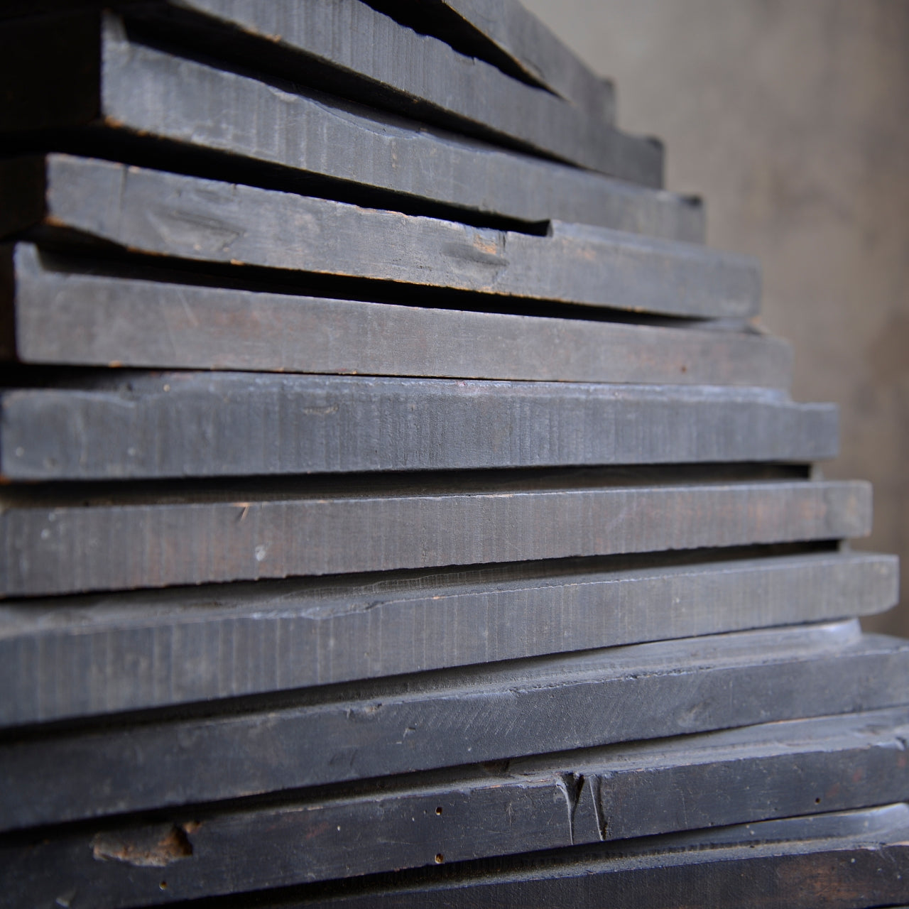 Rare English 1920’s Wooden Letterpress Type - 30cm