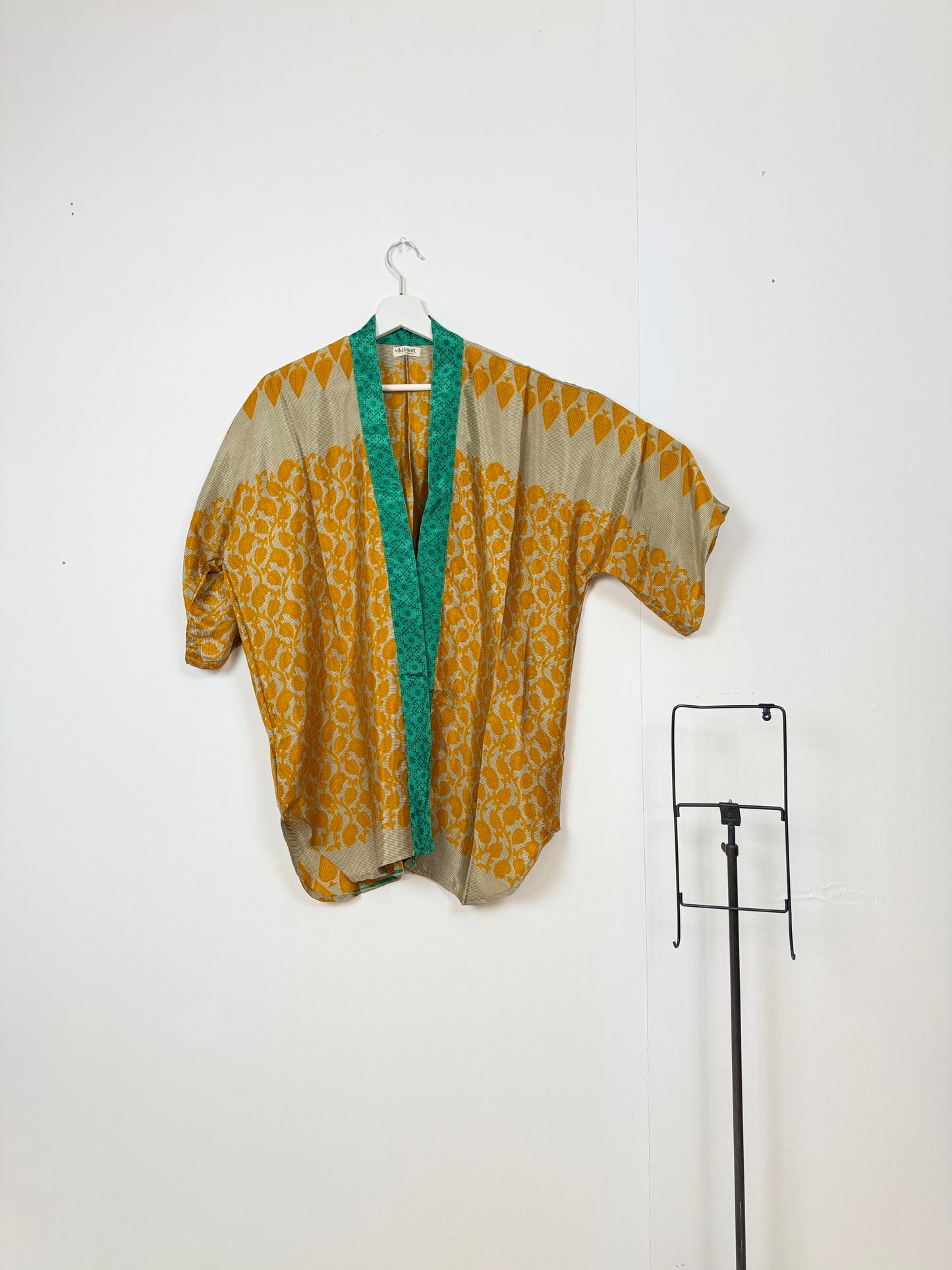 Vintage Saree Silk Trousers & Shirt Co-ordinated Set
