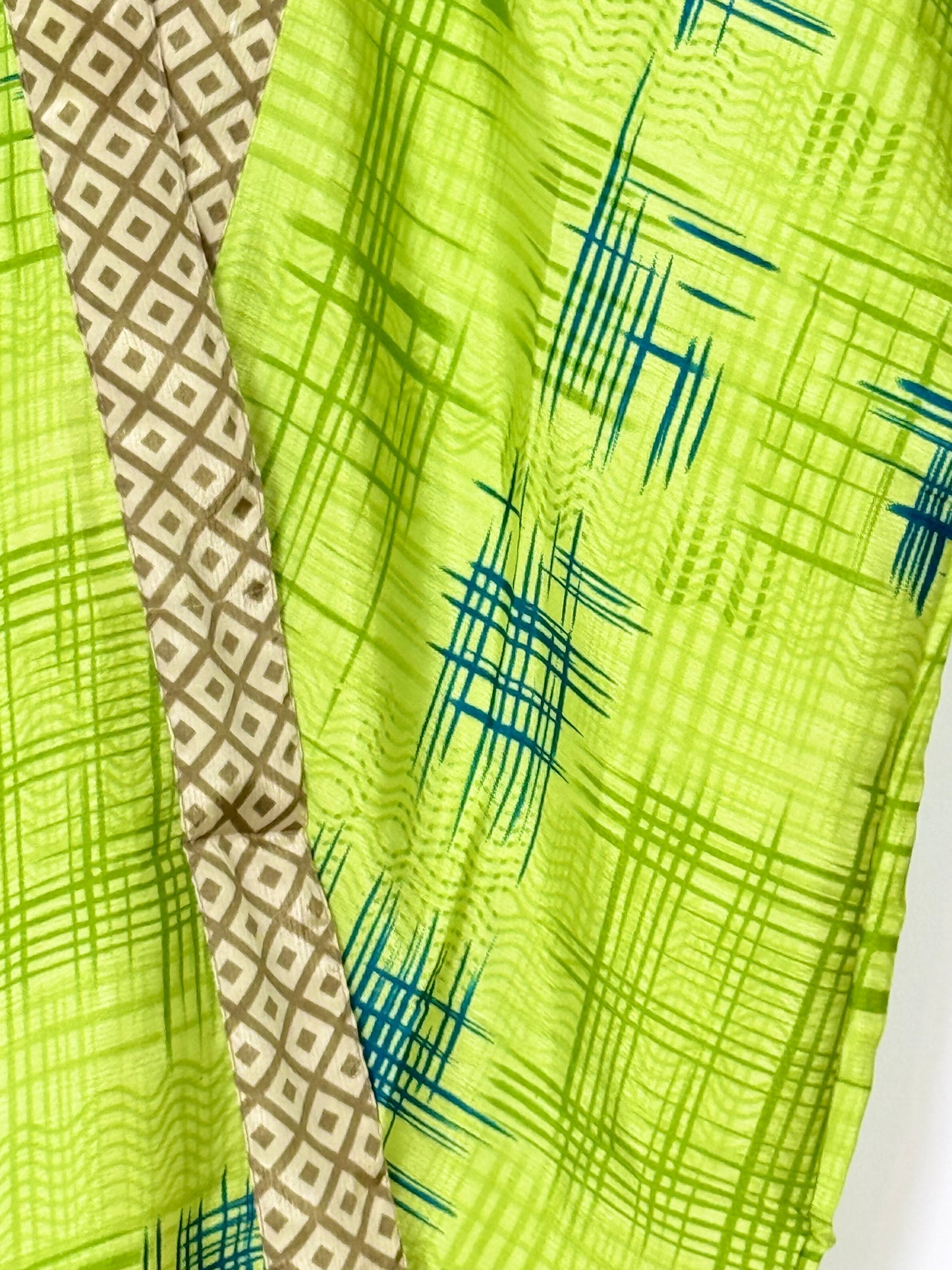 Vintage Saree Silk Trousers & Shirt Co-ordinated Set