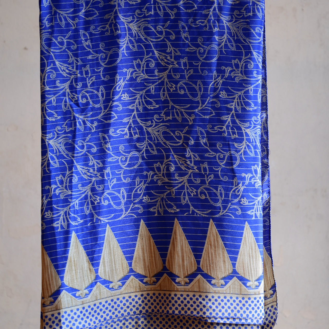 Vintage Pure Silk Saree Fabric