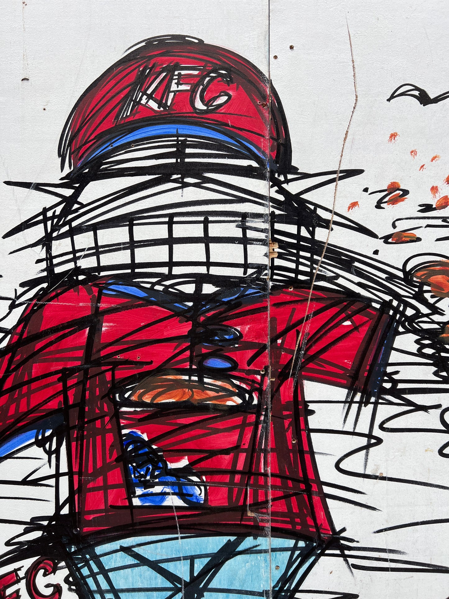 Nathan Bowen Street Art Board | KFC Demon