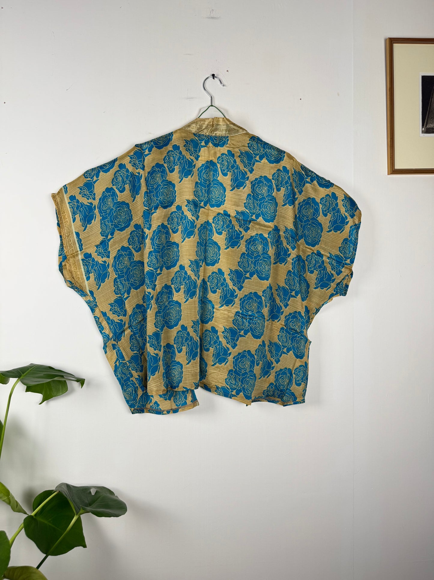 Vintage Saree Silk Shrug Blouse