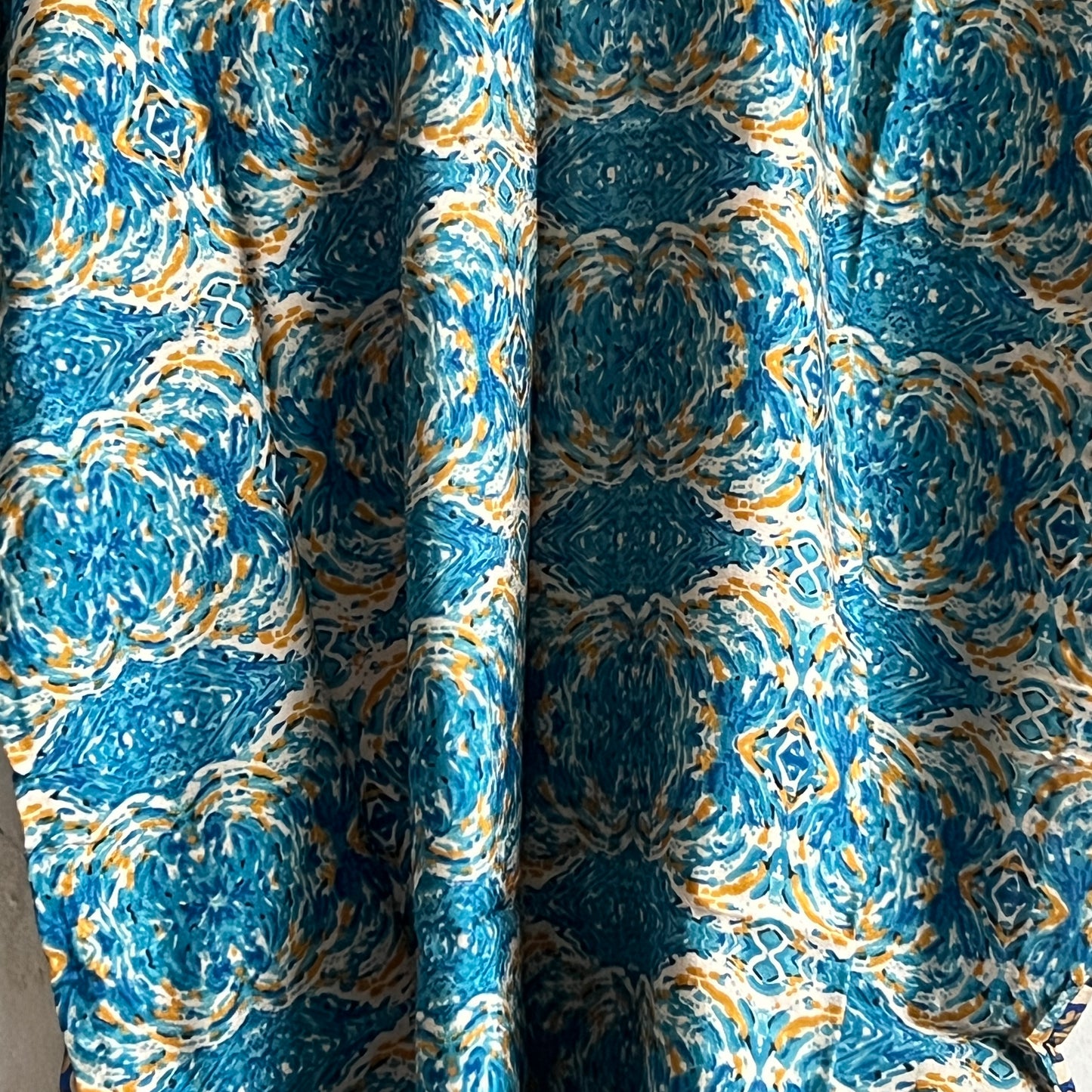 Vintage Saree Silk Open Shirt
