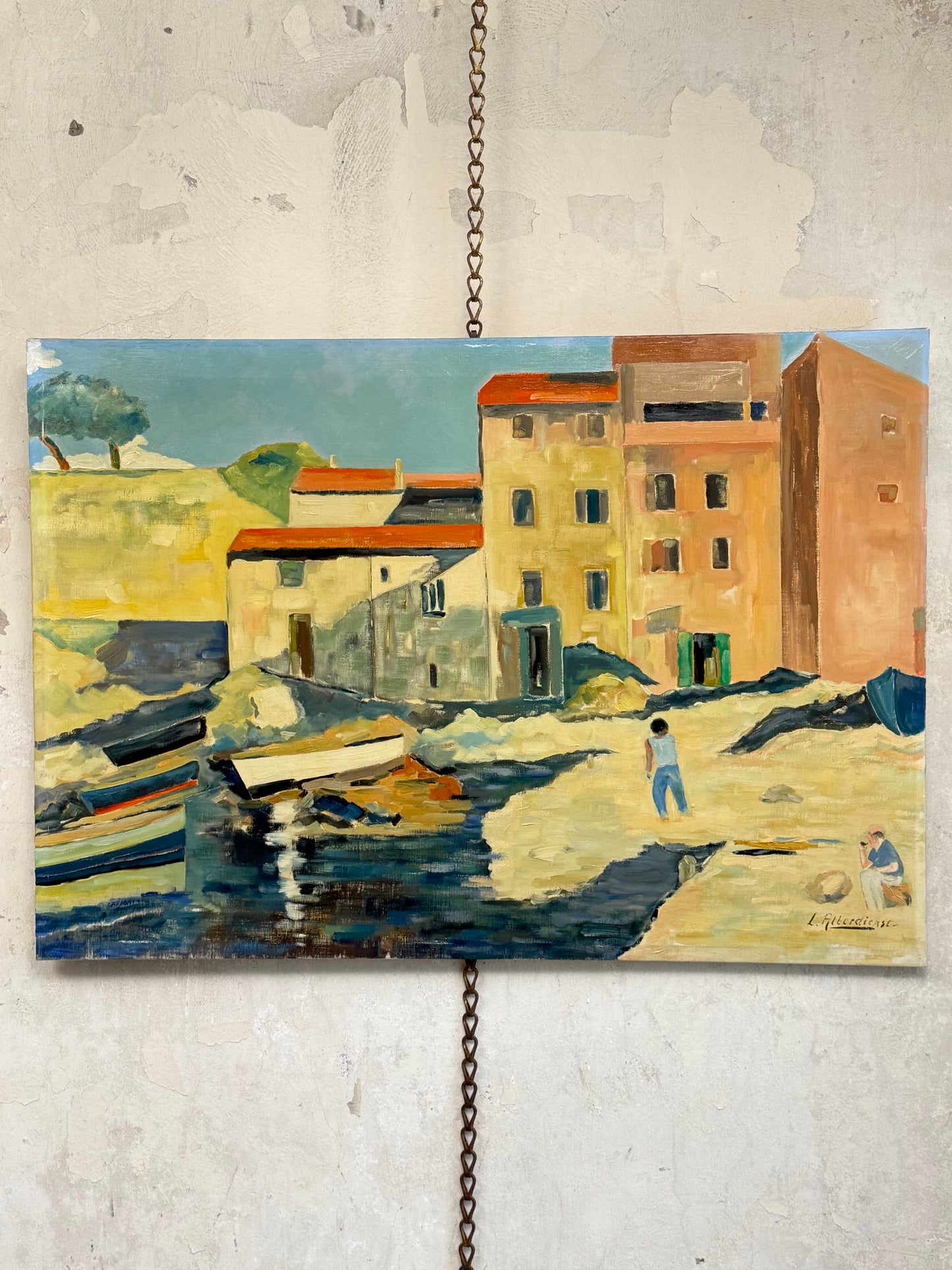 Le Vieux Port de Saint Tropez 1971 | L Alberdienst