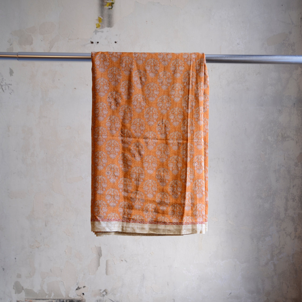 Vintage Pure Silk Saree Fabric