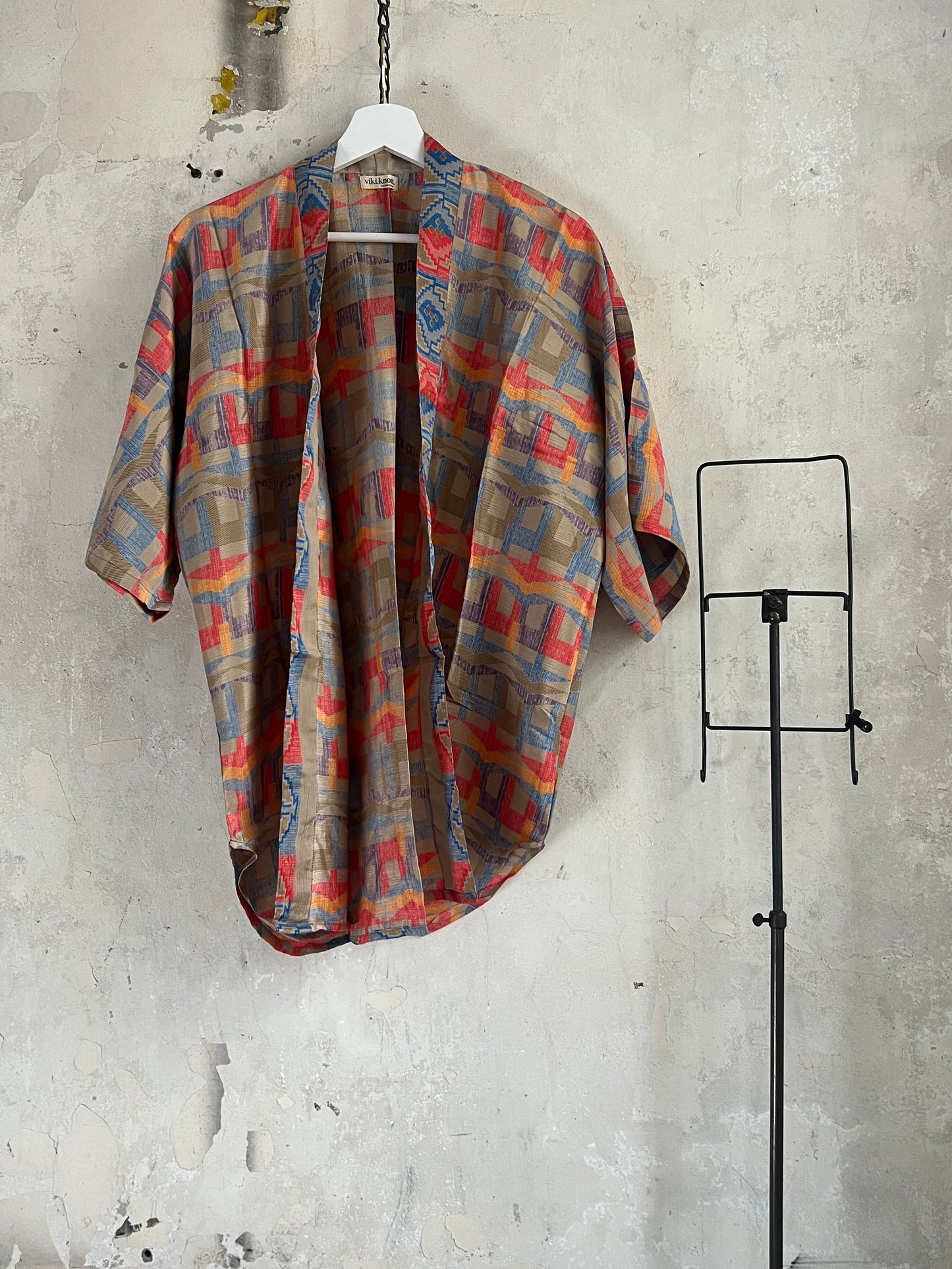 Vintage Saree Silk Trousers & Shirt Co-ordinated Set