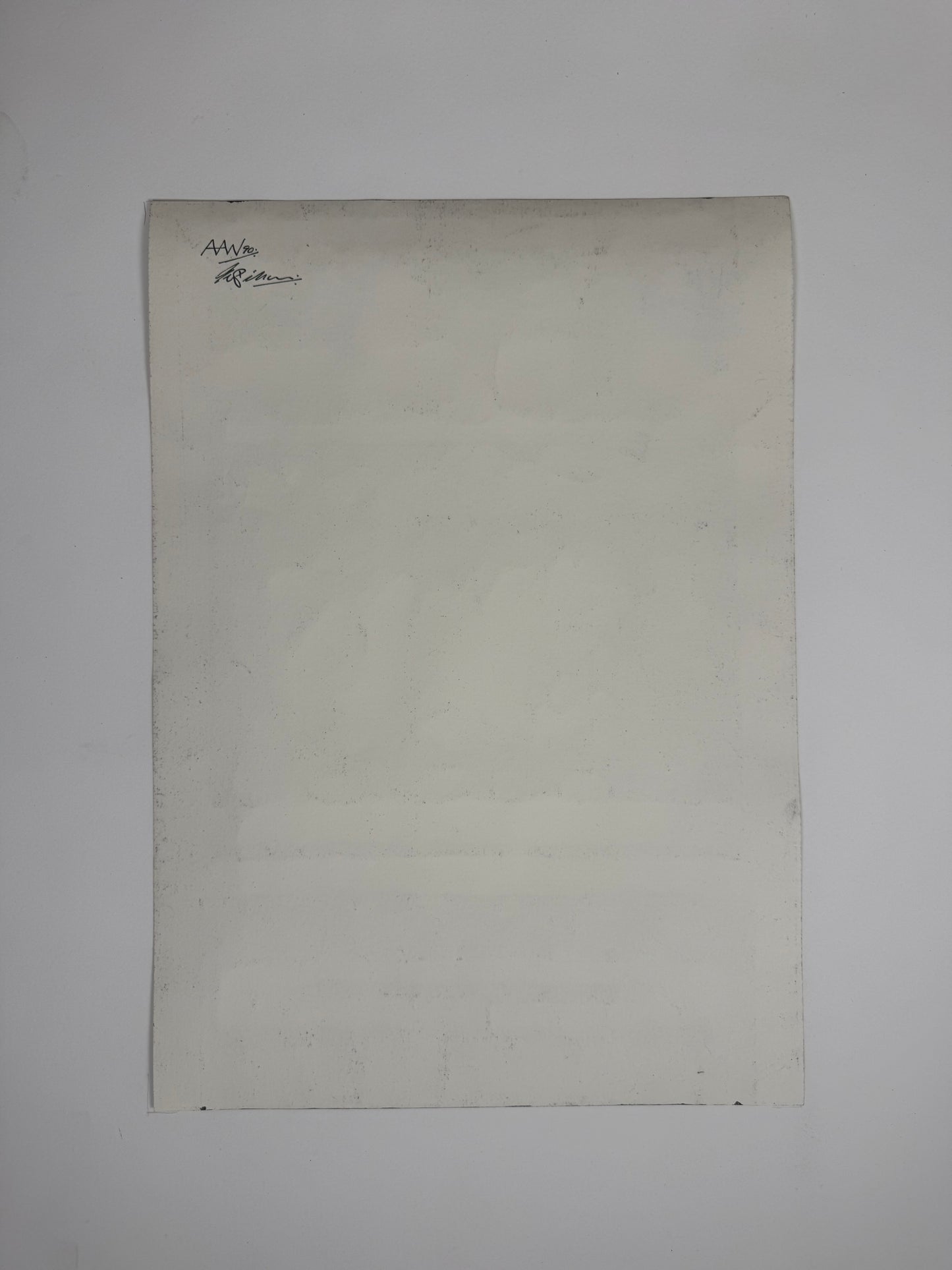 Monochromatic Original Artwork No.304 - ARTHUR ALLAN WILSON, Scottish | 1944-2024