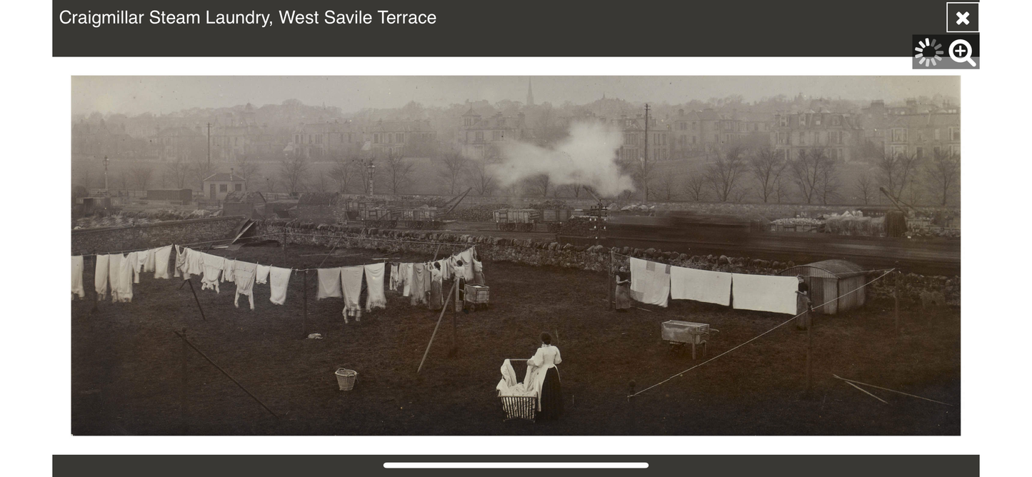 1950’s Craigmillar Laundry Box, West Savile Terrace, Edinburgh