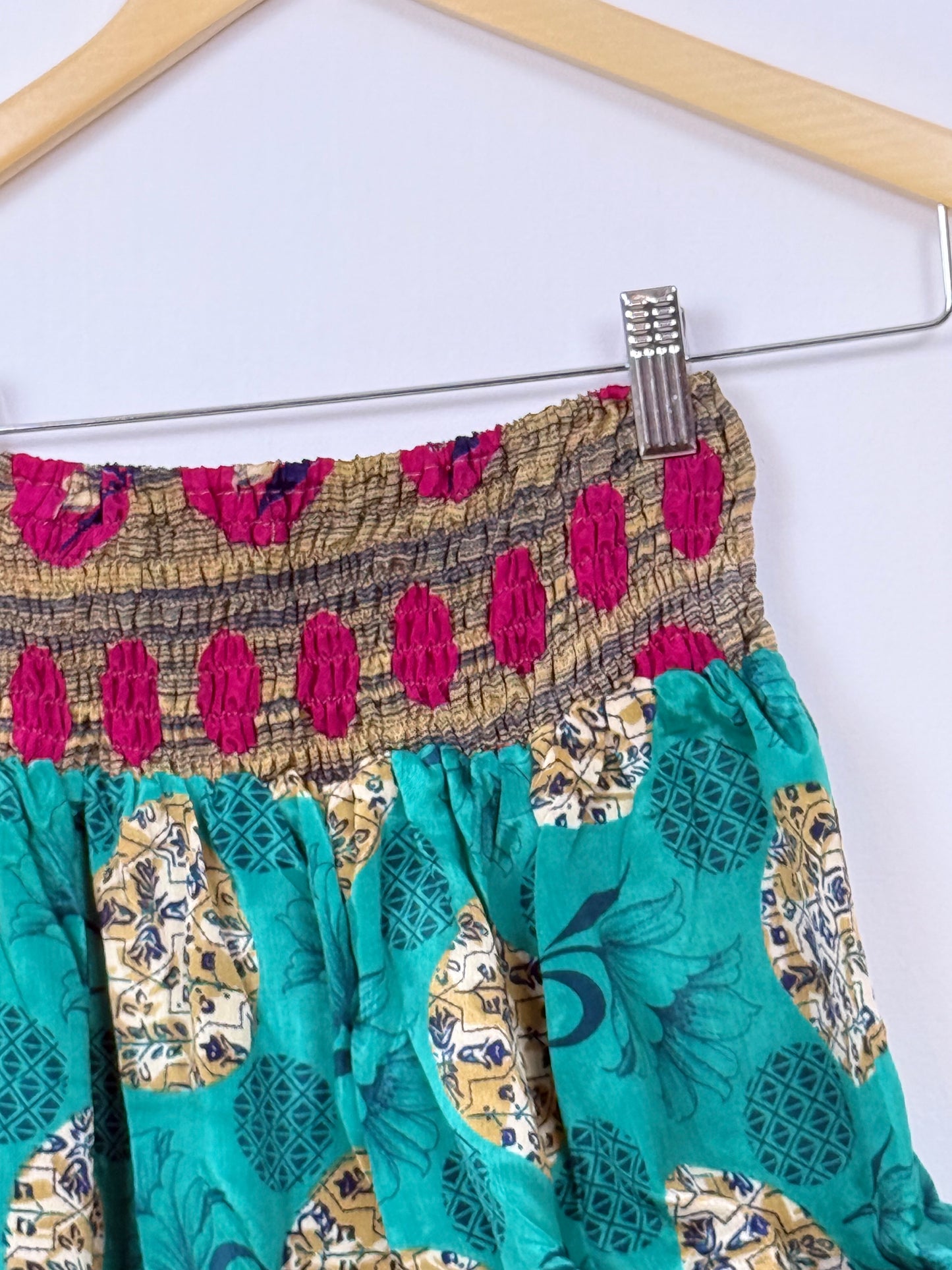 Vintage Saree Silk Trousers & Shirt Co-ordinated Set