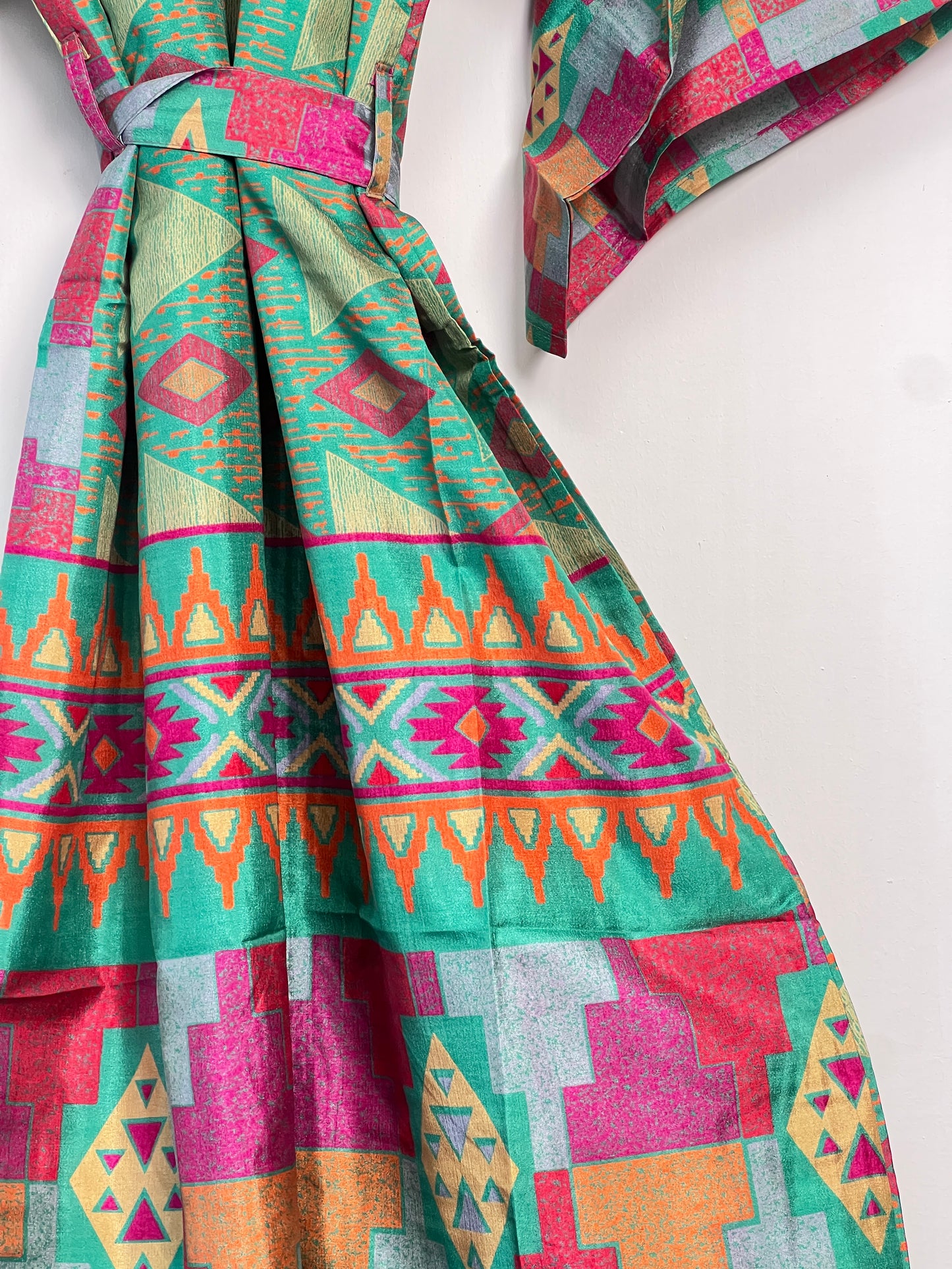 Vintage Saree Silk Kimono / Duster - Long - Special Order