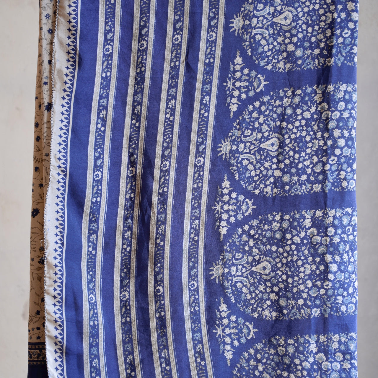 Vintage Pure Silk Saree Fabric