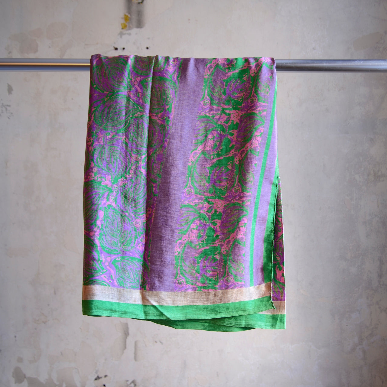 Vintage Pure Silk Saree Fabric