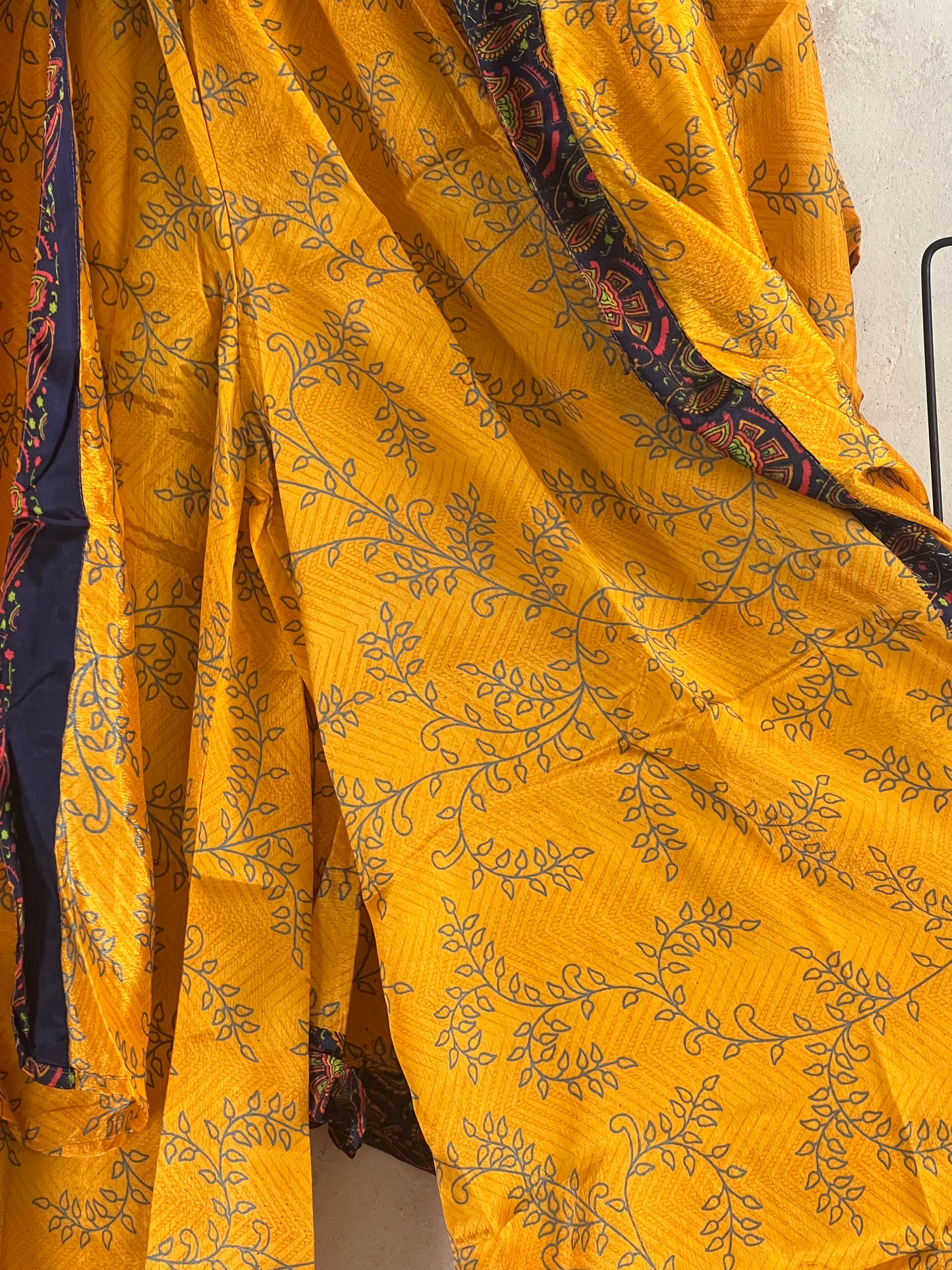 Vintage Saree Silk Trousers & Shirt Co-ordinated Set