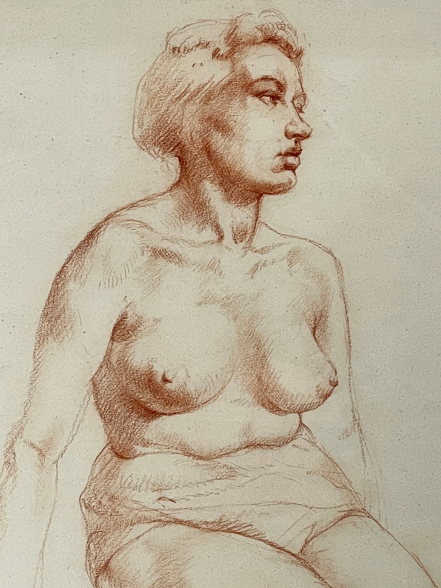 Edward G Powell (Scottish 1905-1997) - A Quartet of Female Nude Studies