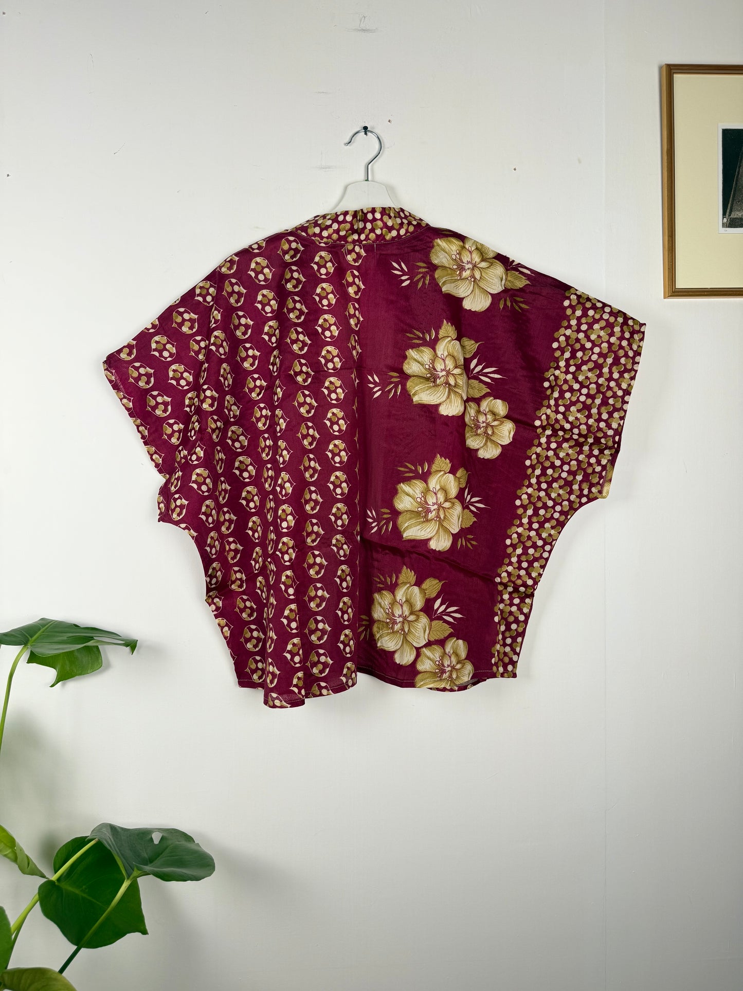 Vintage Saree Silk Shrug Blouse