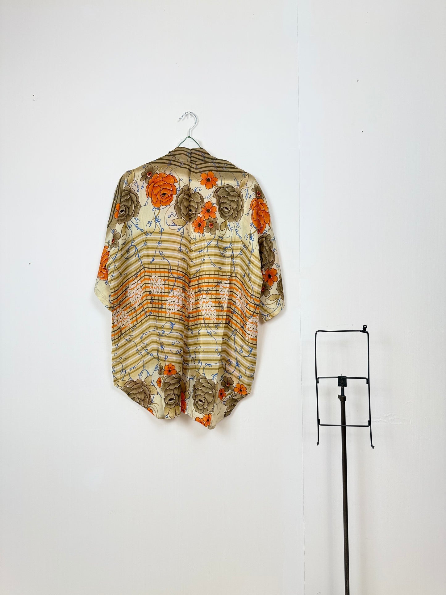 Vintage Saree Silk Trousers & Shirt Co-ordinated Set