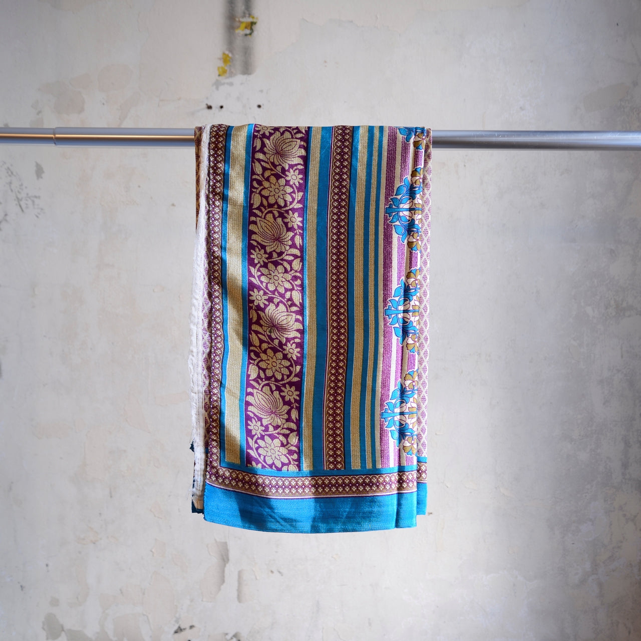 Vintage Pure Silk Saree Fabric