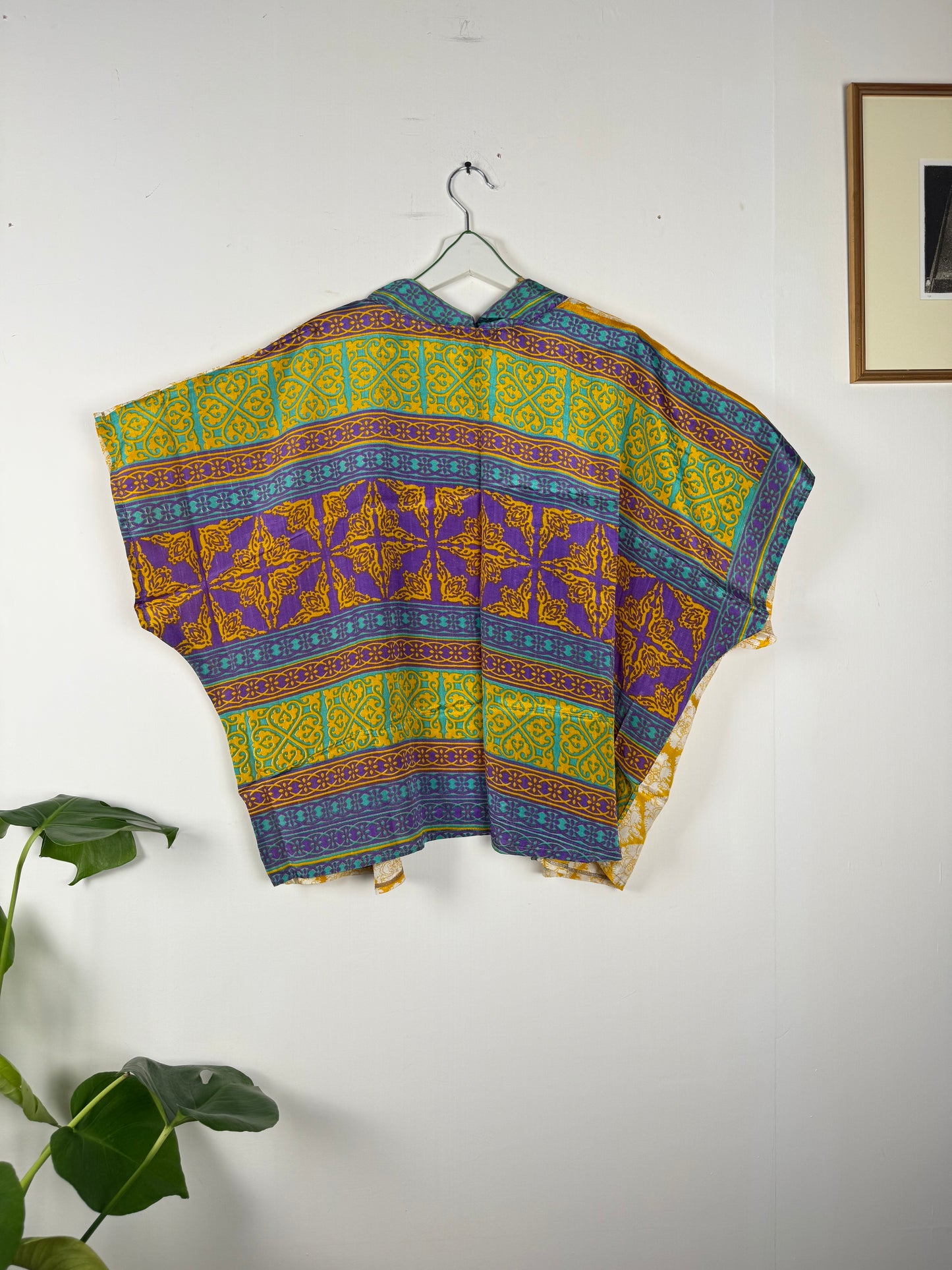 Vintage Saree Silk Shrug Blouse
