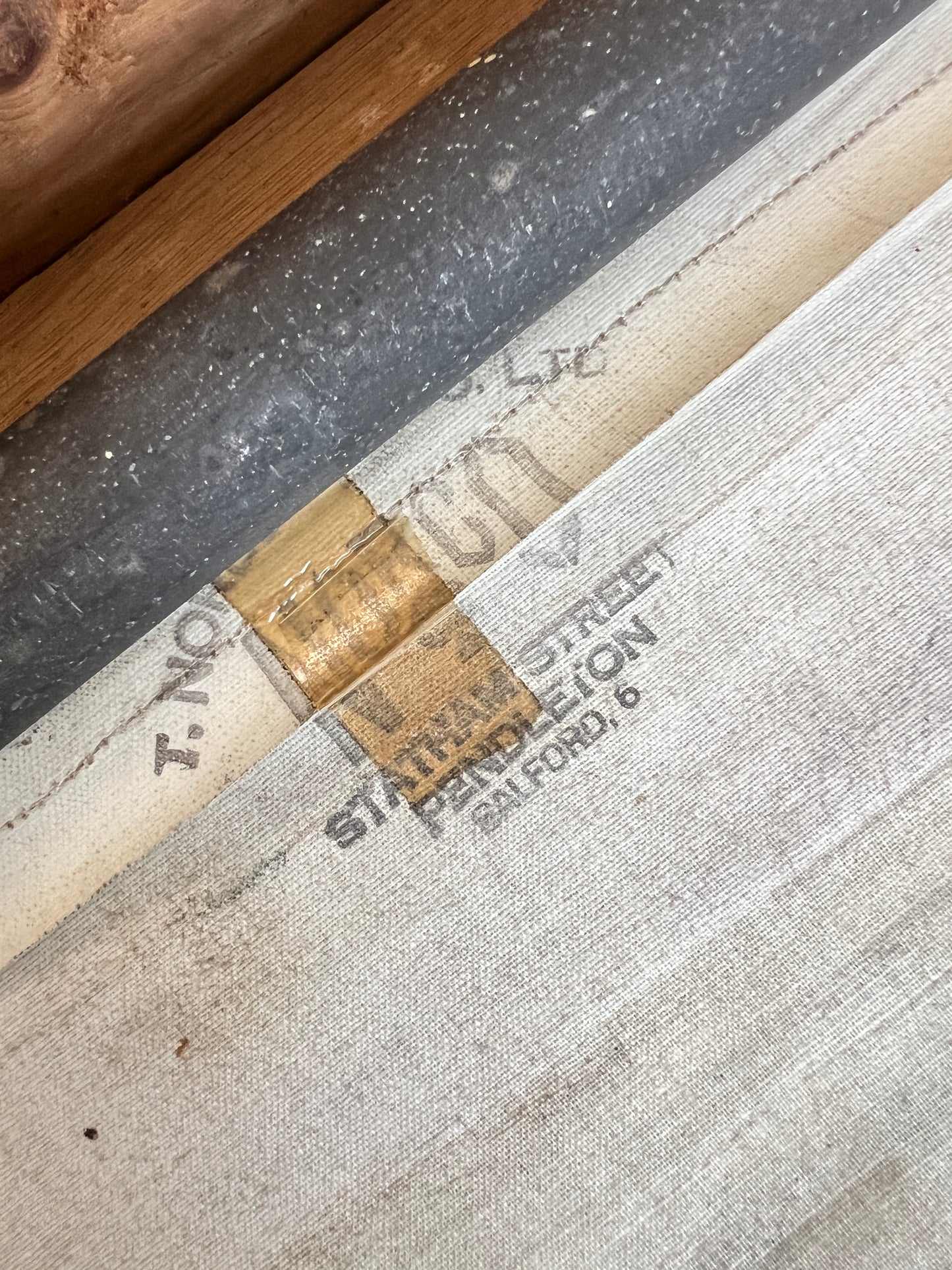 1960’s Destination Bus Numerical Blind in Winding Box