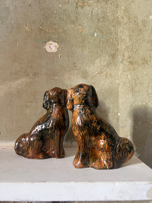 A Pair of 19th Century Morrison & Crawford Spaniels