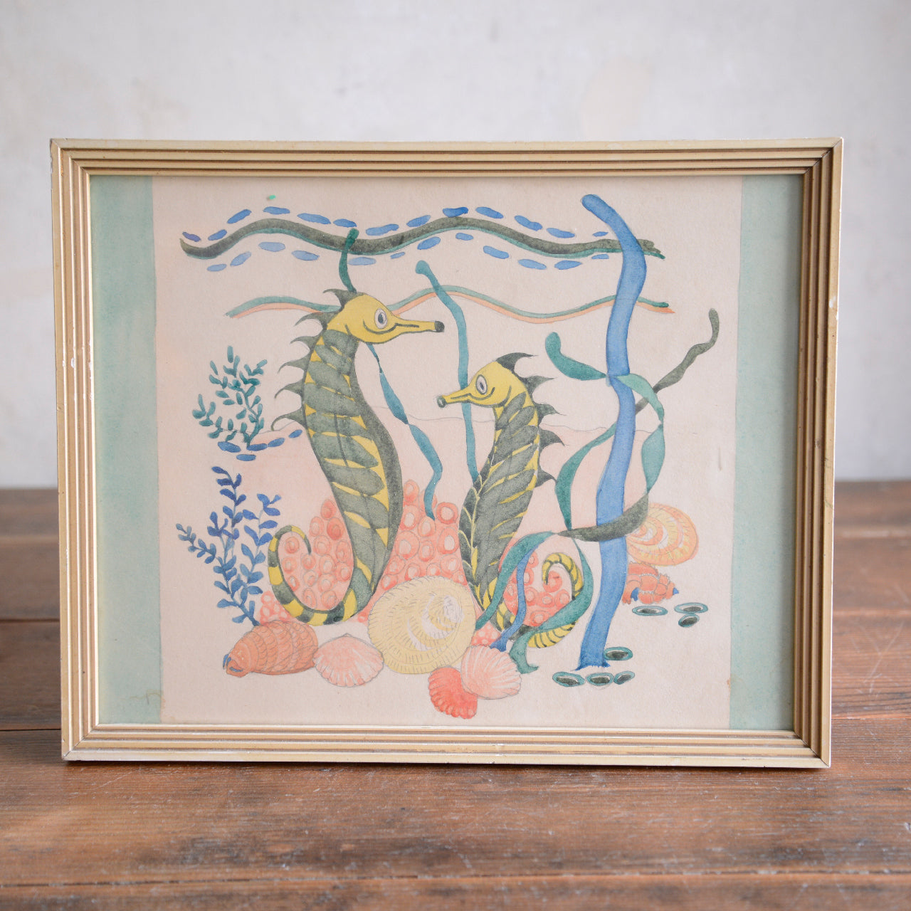 Three Aquatic Studies / Unknown Artist, (c. 1940s-1960s)