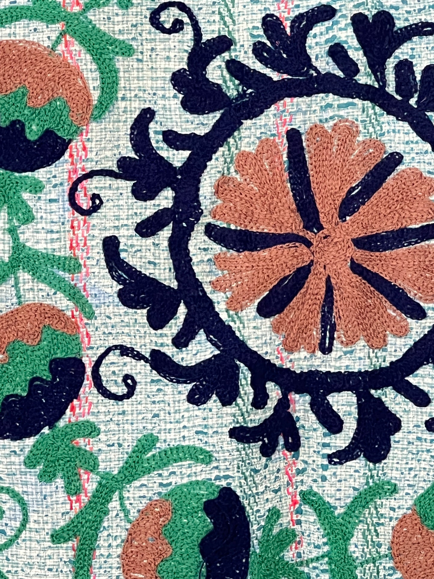 Vintage Kantha Suzani Quilt