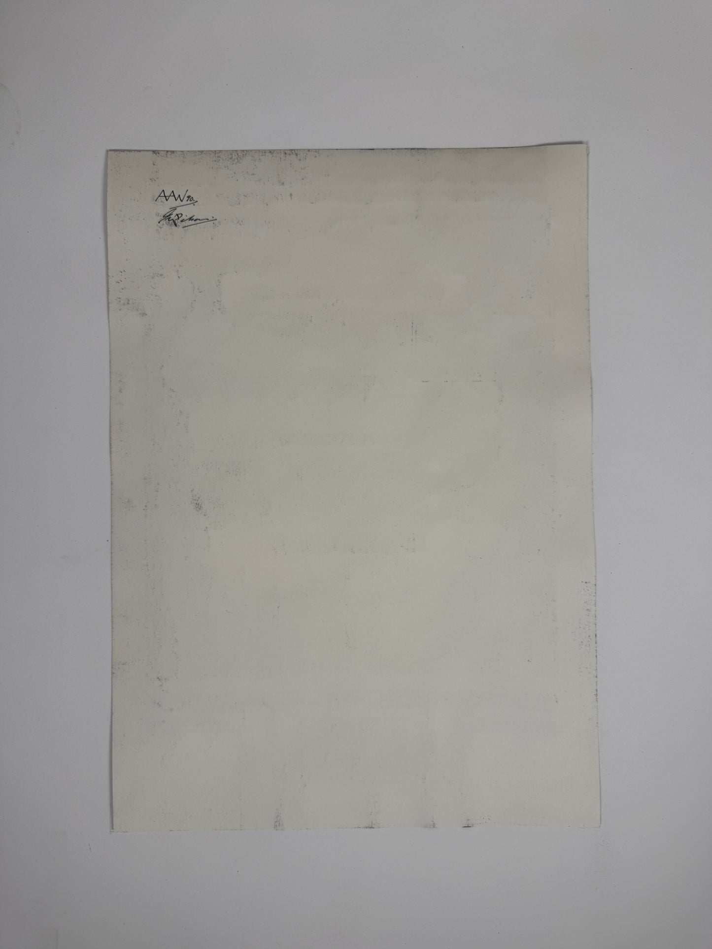 Monochromatic Original Artwork No.306- ARTHUR ALLAN WILSON, Scottish | 1944-2024