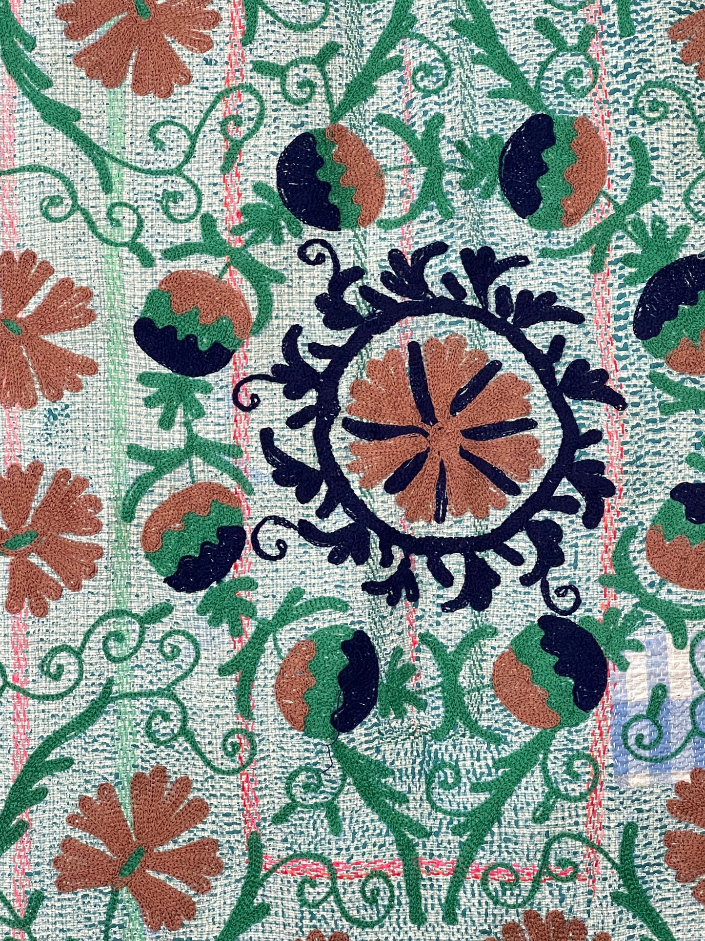 Vintage Kantha Suzani Quilt