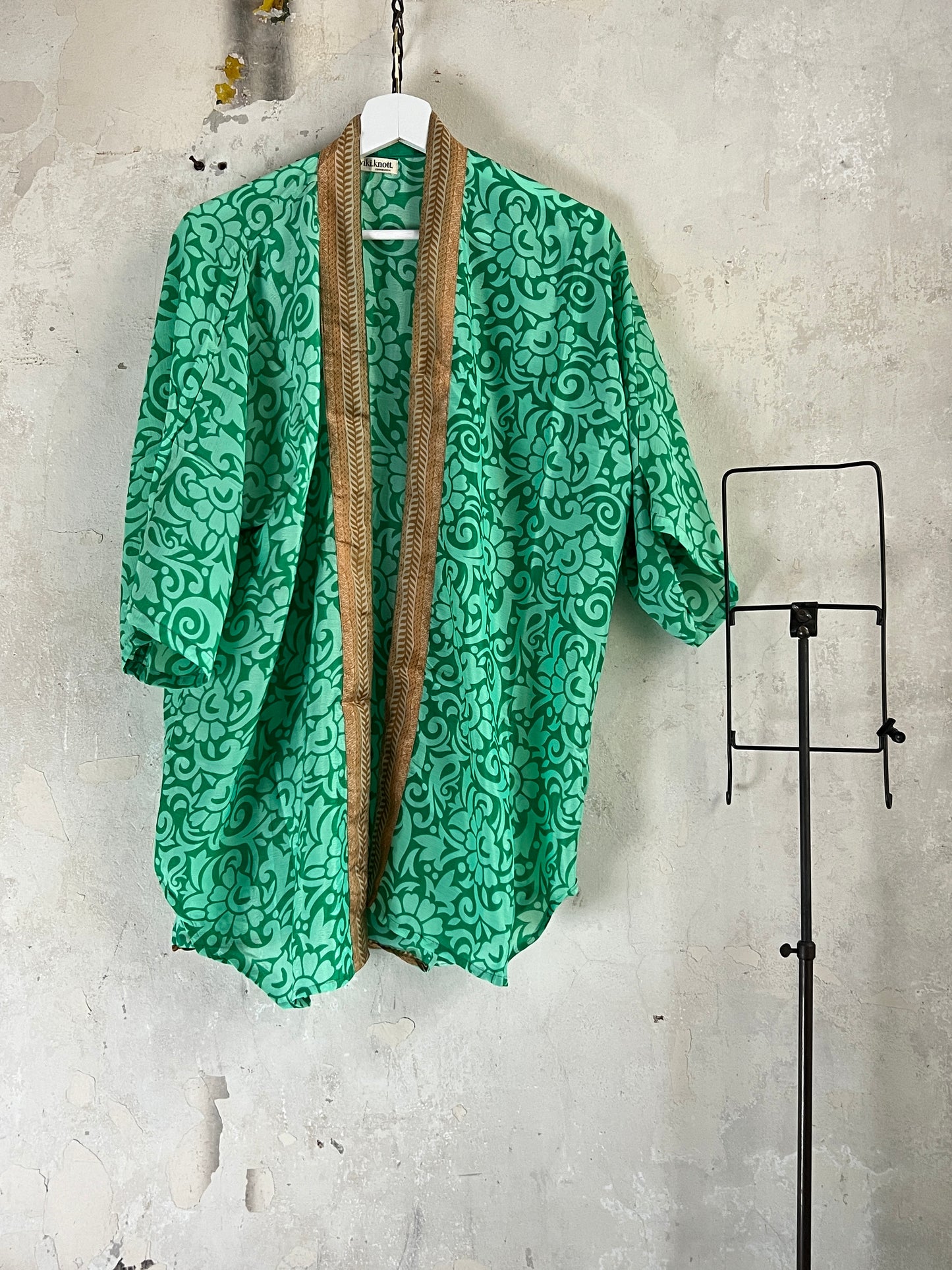 Vintage Saree Silk Trousers & Shirt Co-ordinated Set