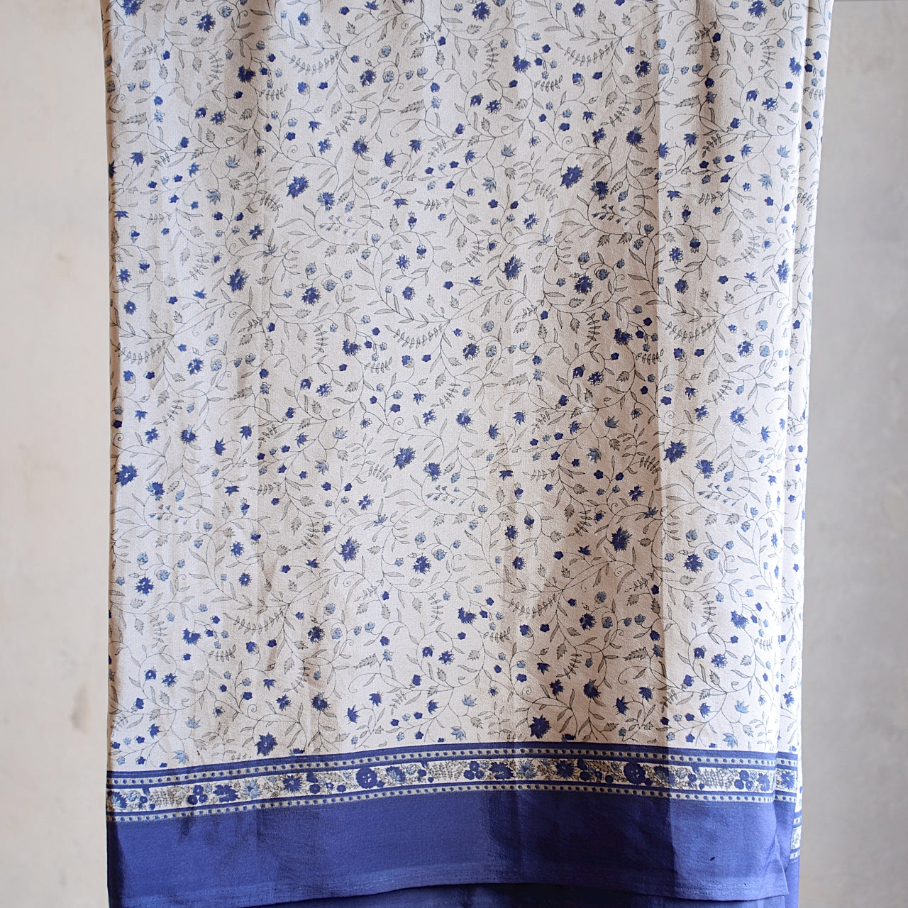Vintage Pure Silk Saree Fabric