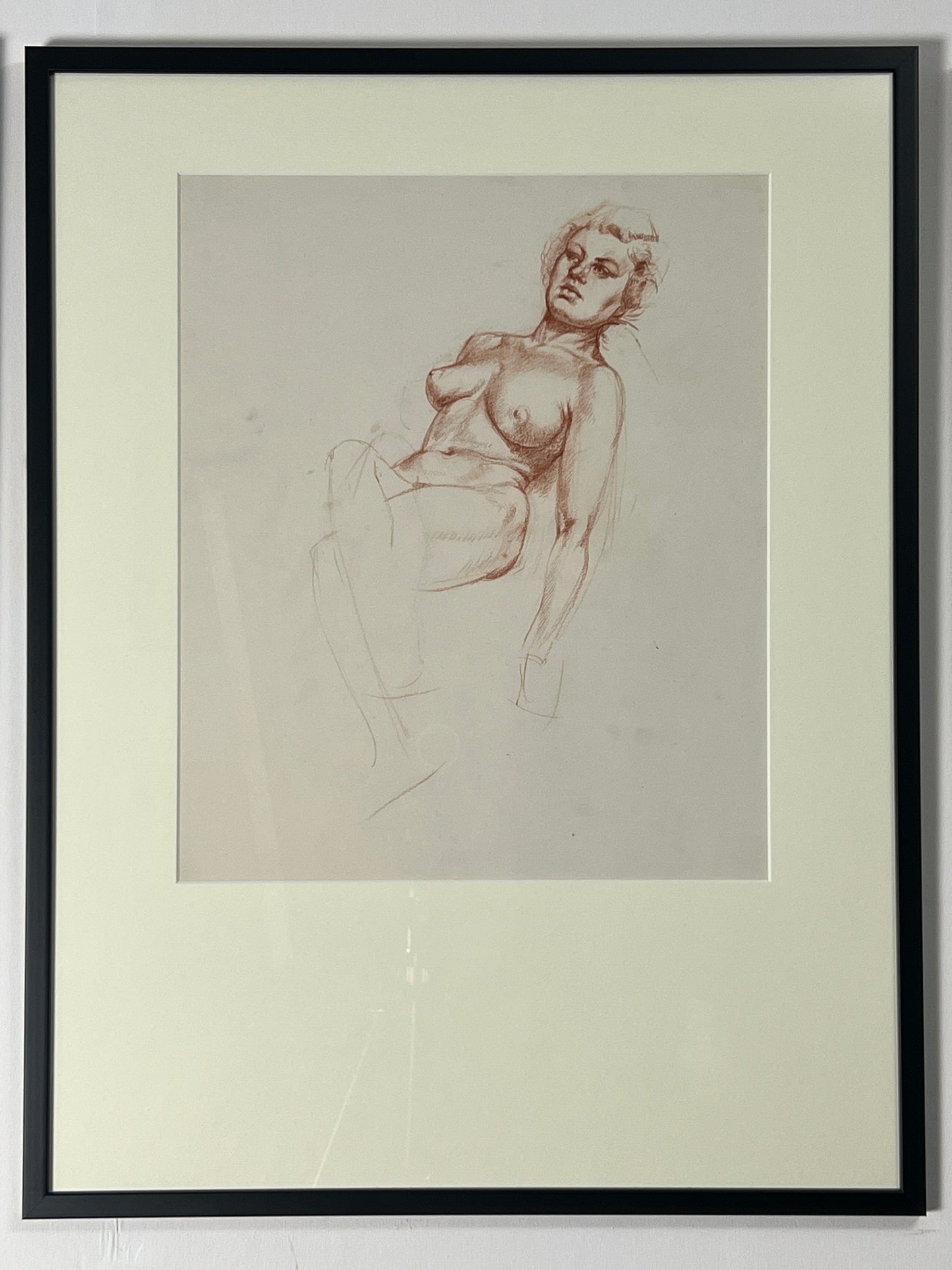 Edward G Powell (Scottish 1905-1997) - A Quartet of Female Nude Studies