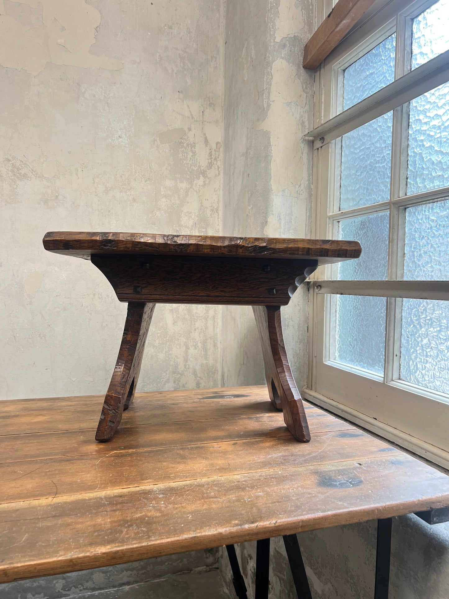 Jack Grimble of Cromer Oak Stool or Side Table