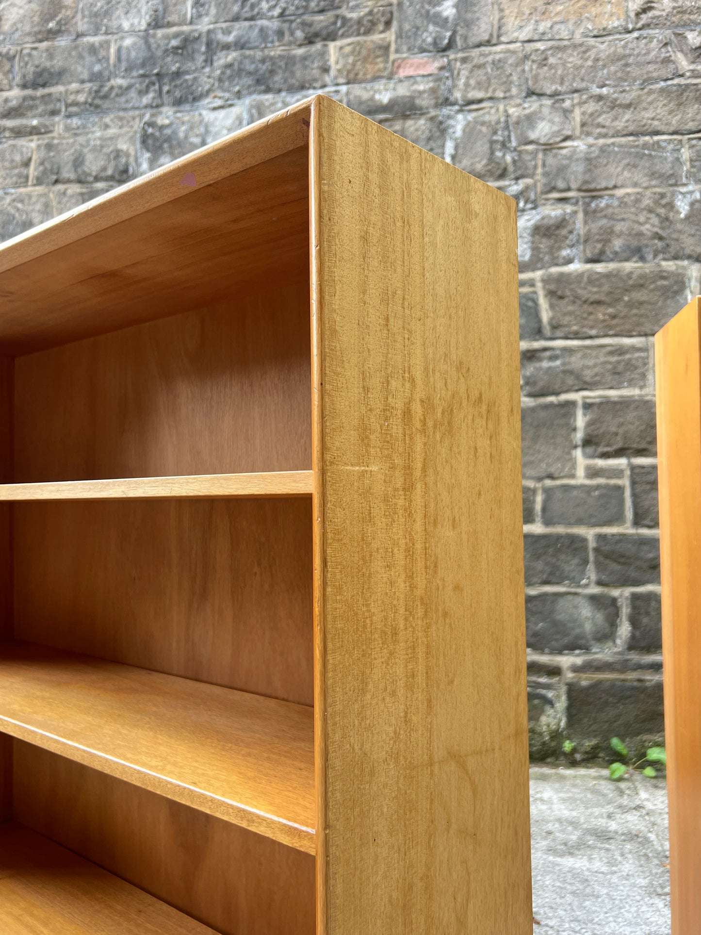 Pair 1960’s Teak Bookcases by Herbert Gibb ~ Gold Label Autograph Range