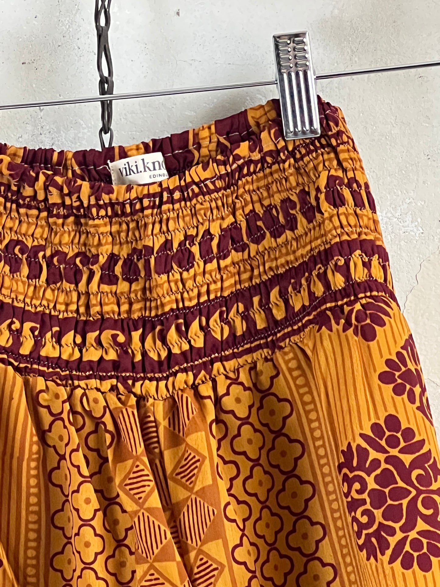 Vintage Saree Silk Trousers & Shirt Co-ordinated Set