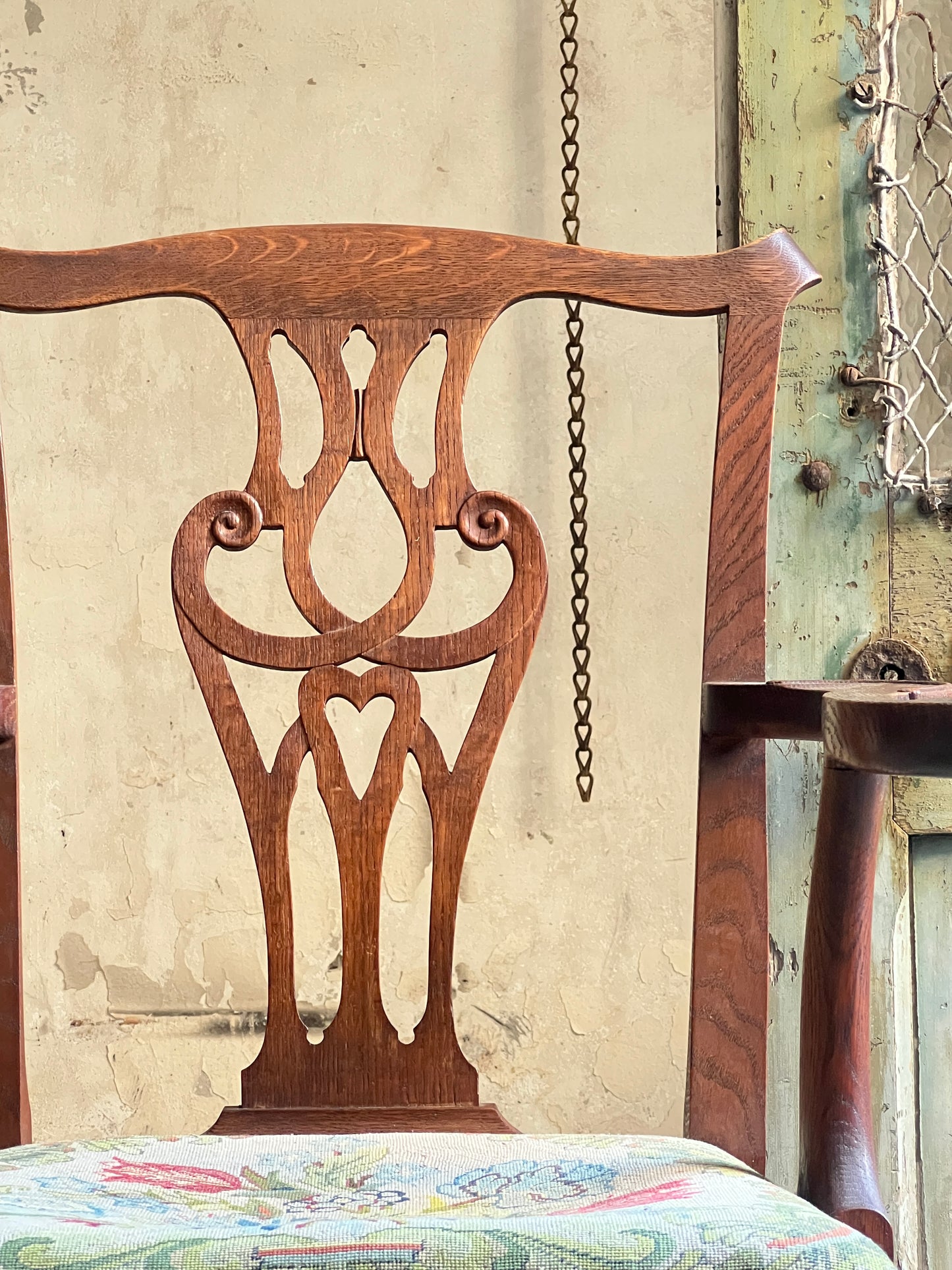A Scottish Robert Lorimer ‘Wheeler’ Armchair