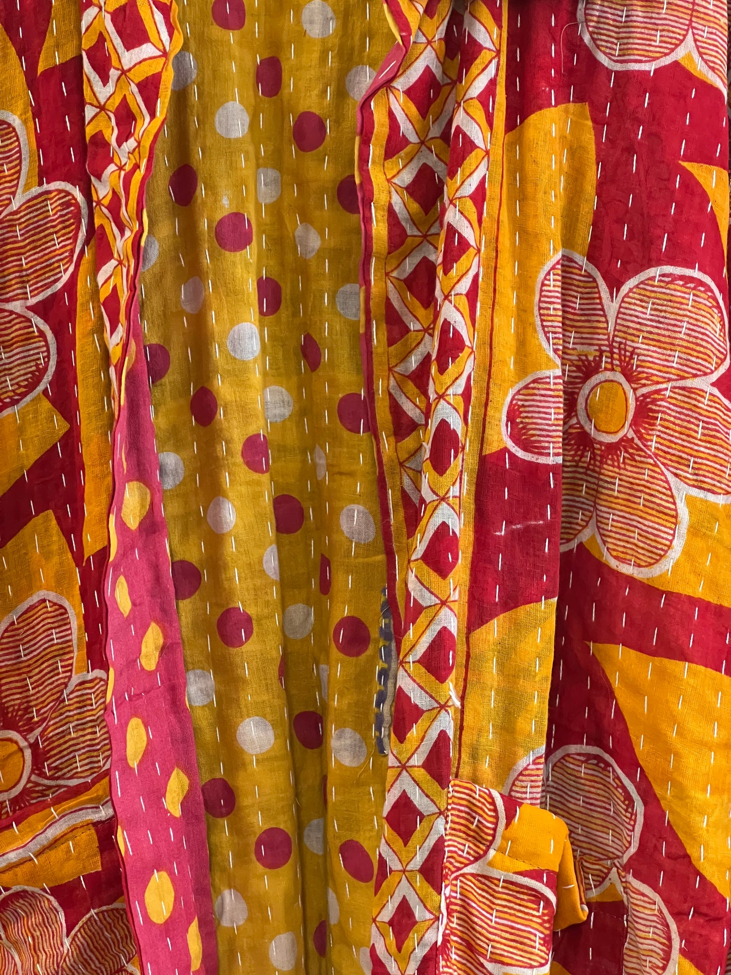 Vintage Cotton Kantha Reversible Jacket ~ No 20